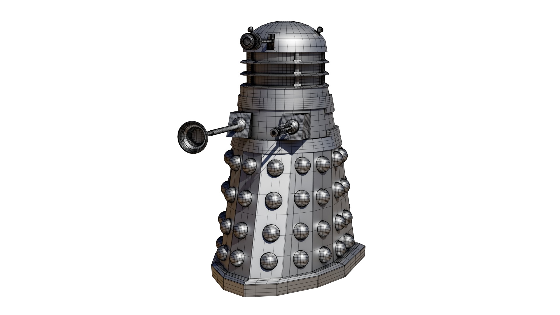 DALEK 1960s - Doctor Who Celebration 3D model_4
