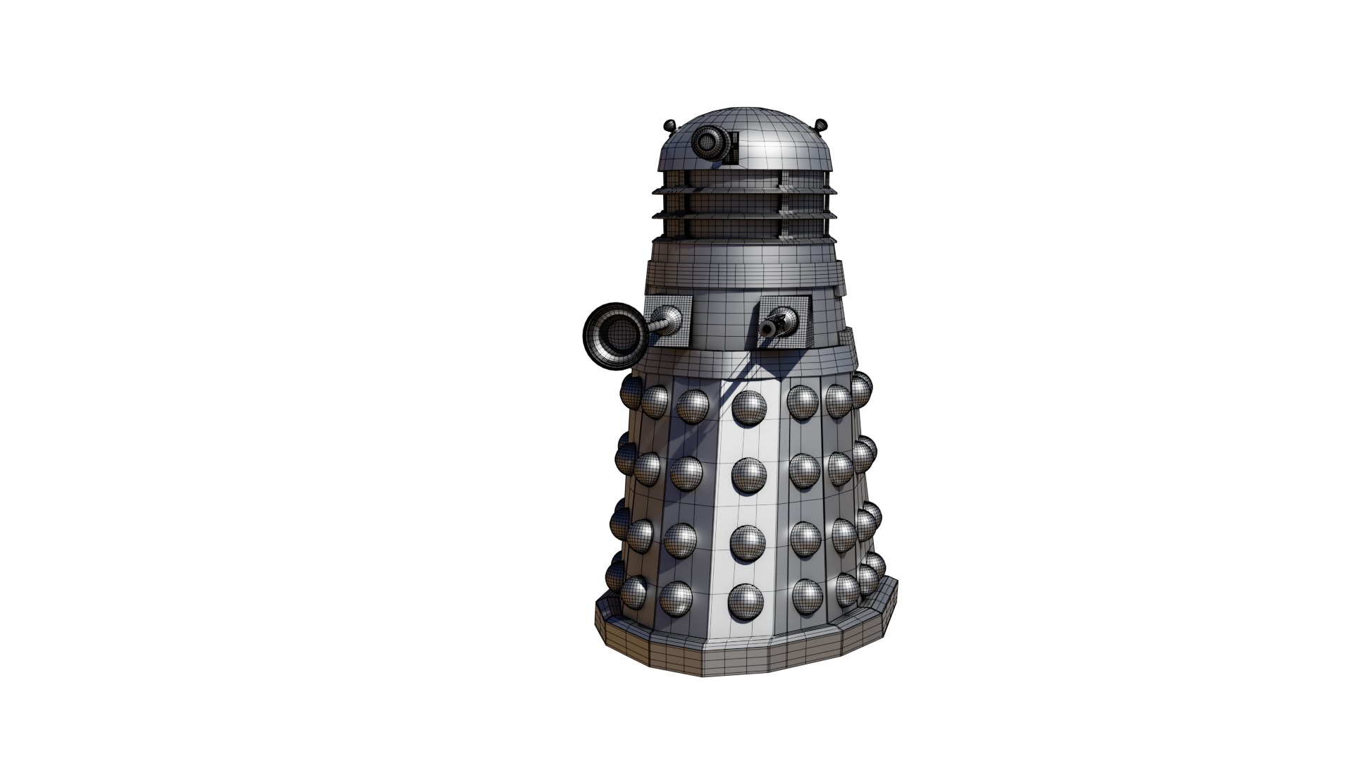 DALEK 1960s - Doctor Who Celebration 3D model_19