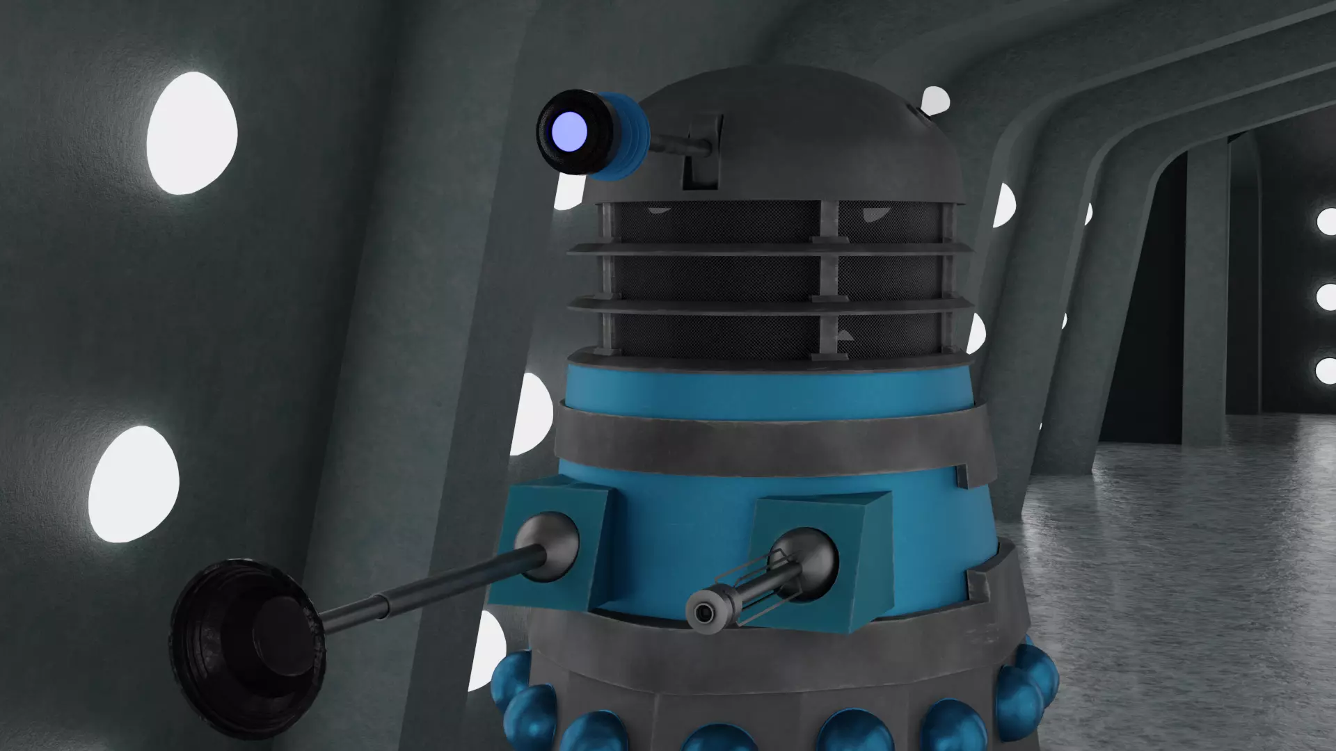DALEK 1960s - Doctor Who Celebration 3D model_0
