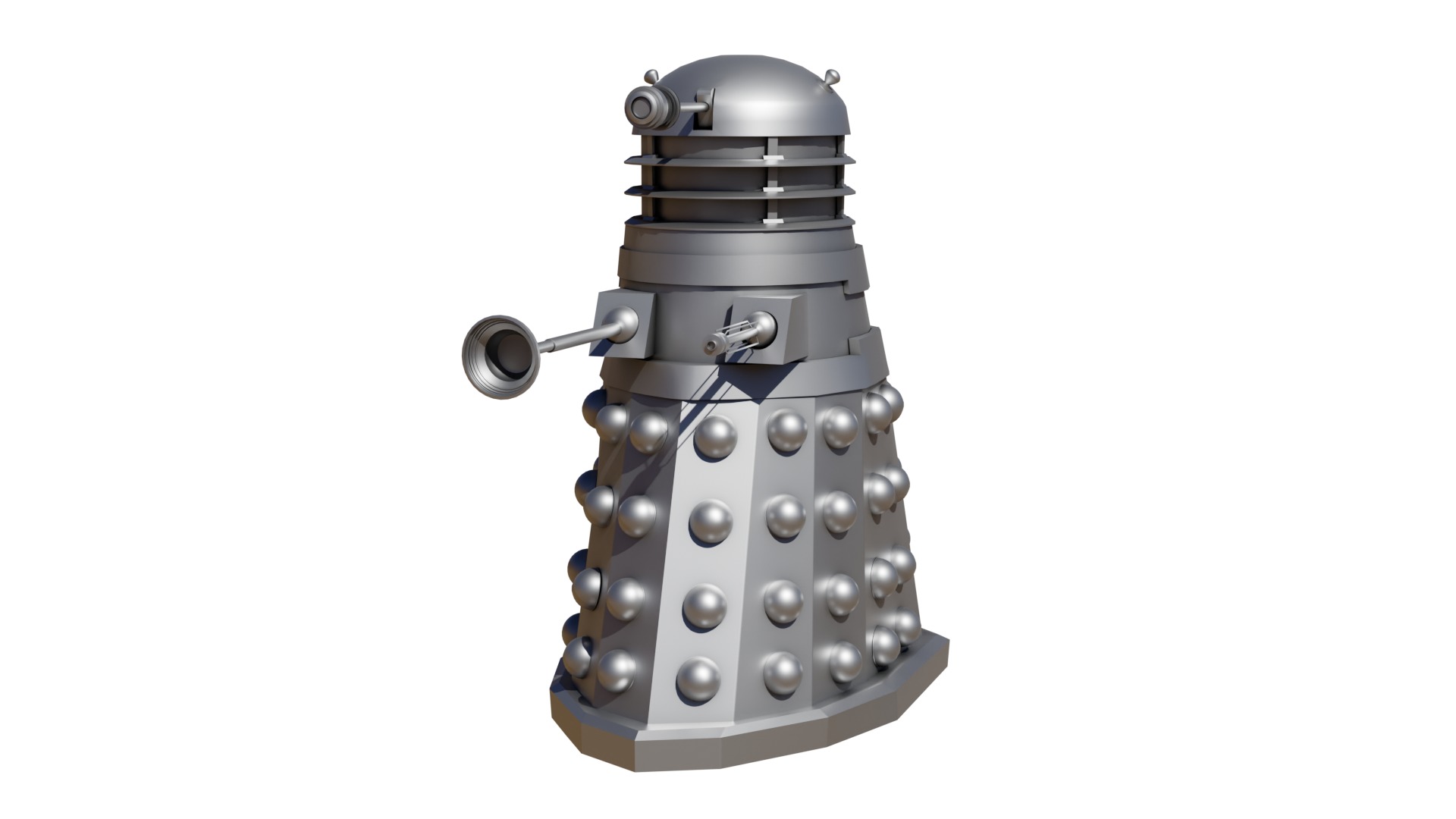 DALEK 1960s - Doctor Who Celebration 3D model_3