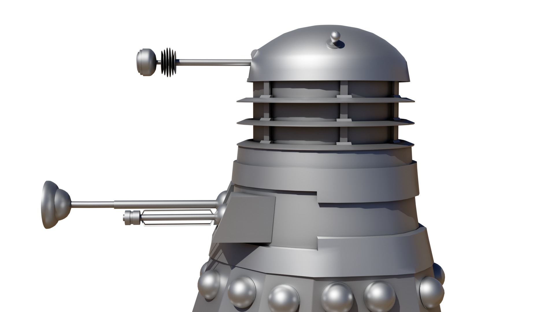 DALEK 1960s - Doctor Who Celebration 3D model_22