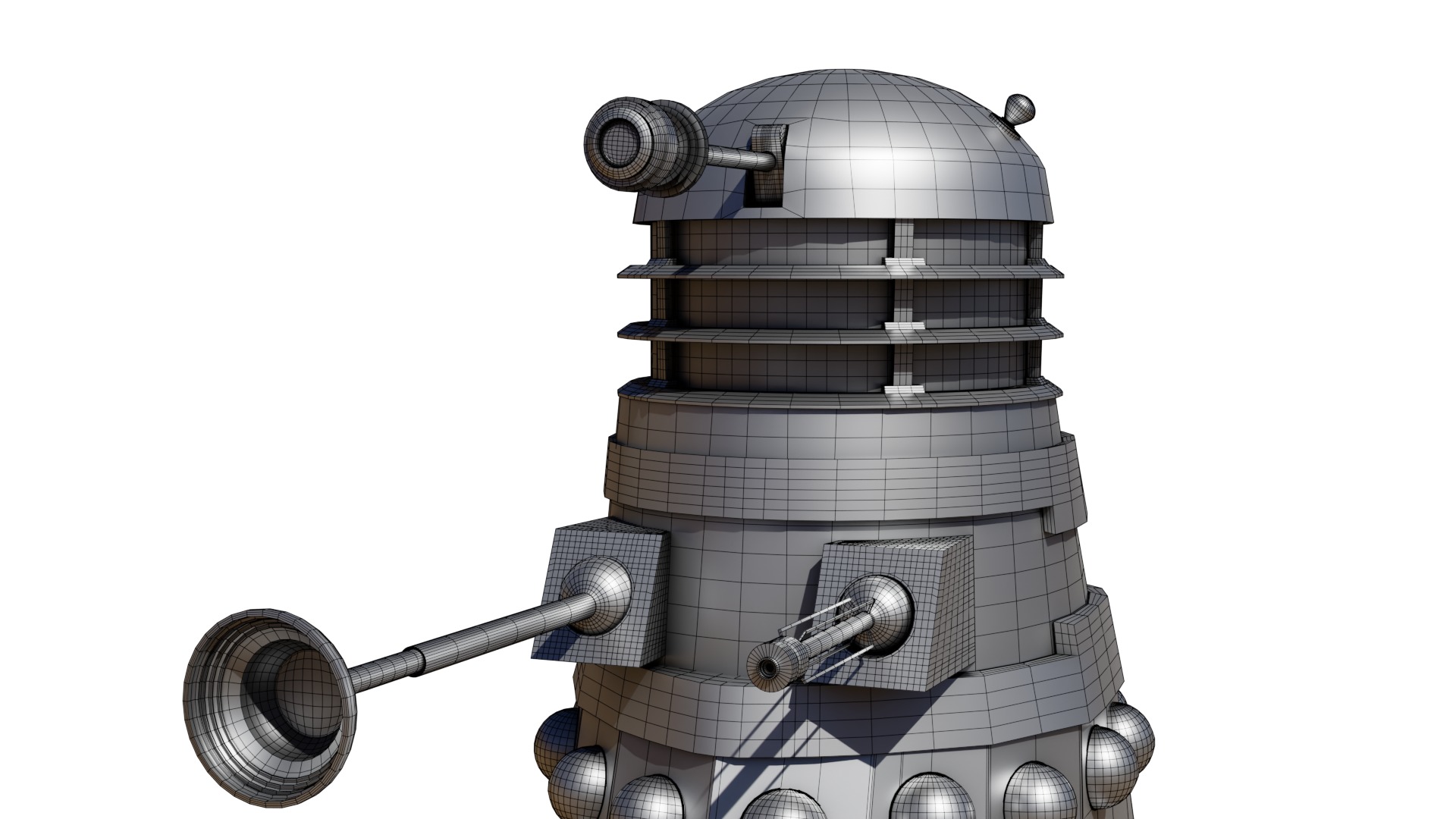 DALEK 1960s - Doctor Who Celebration 3D model_7