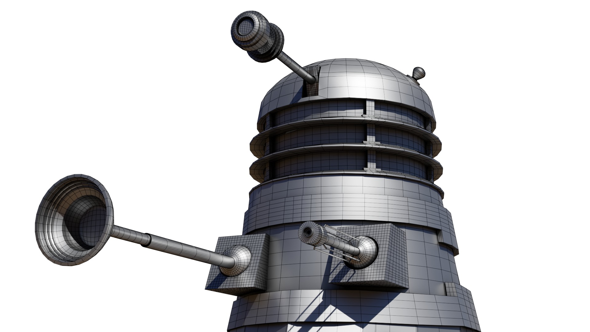 DALEK 1960s - Doctor Who Celebration 3D model_15