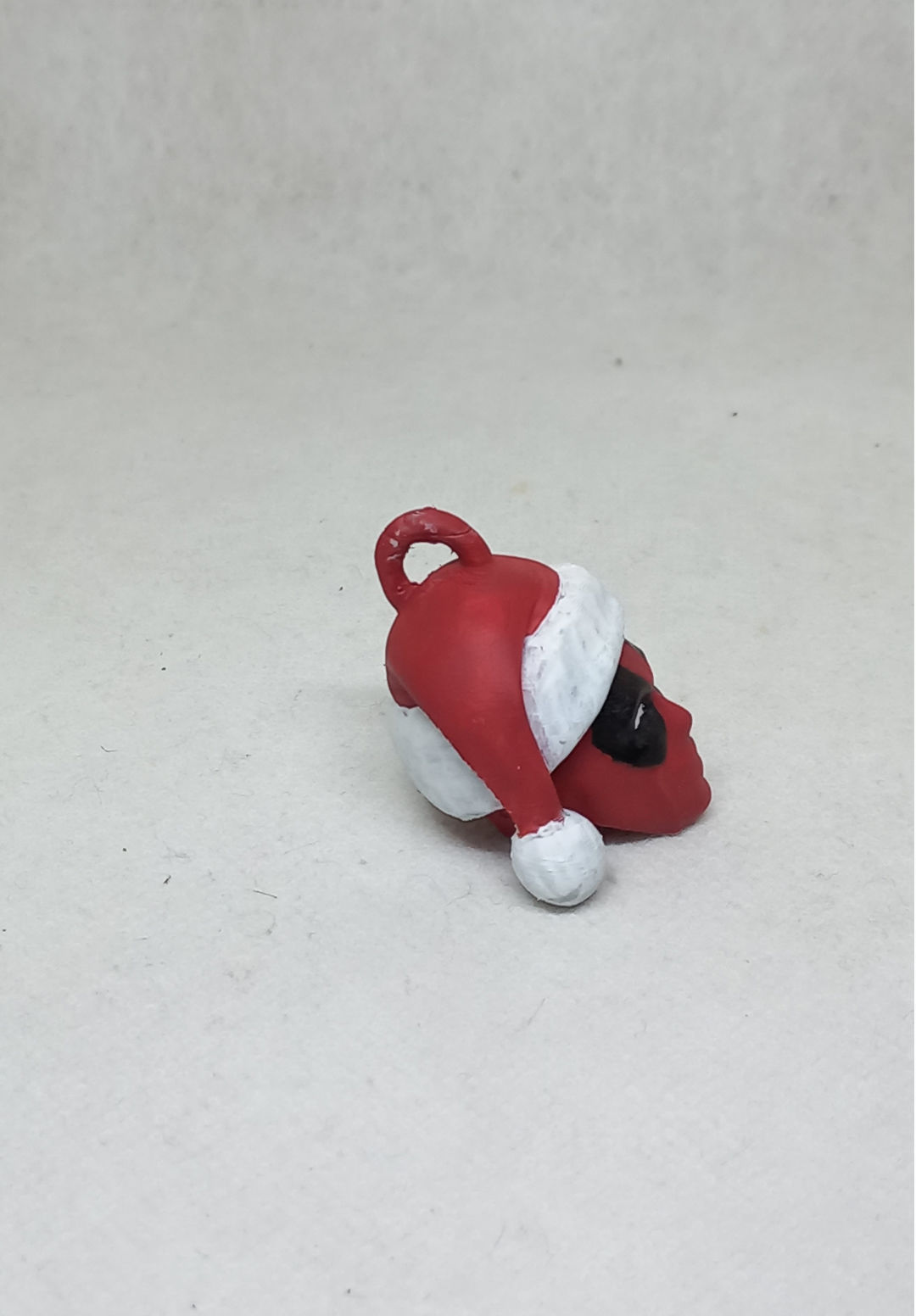 santa Deadpool MAN keychain 3D print model_8