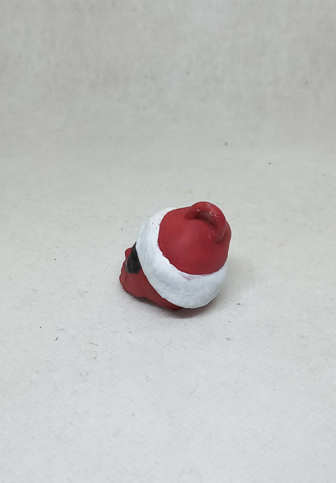 santa Deadpool MAN keychain 3D print model_3