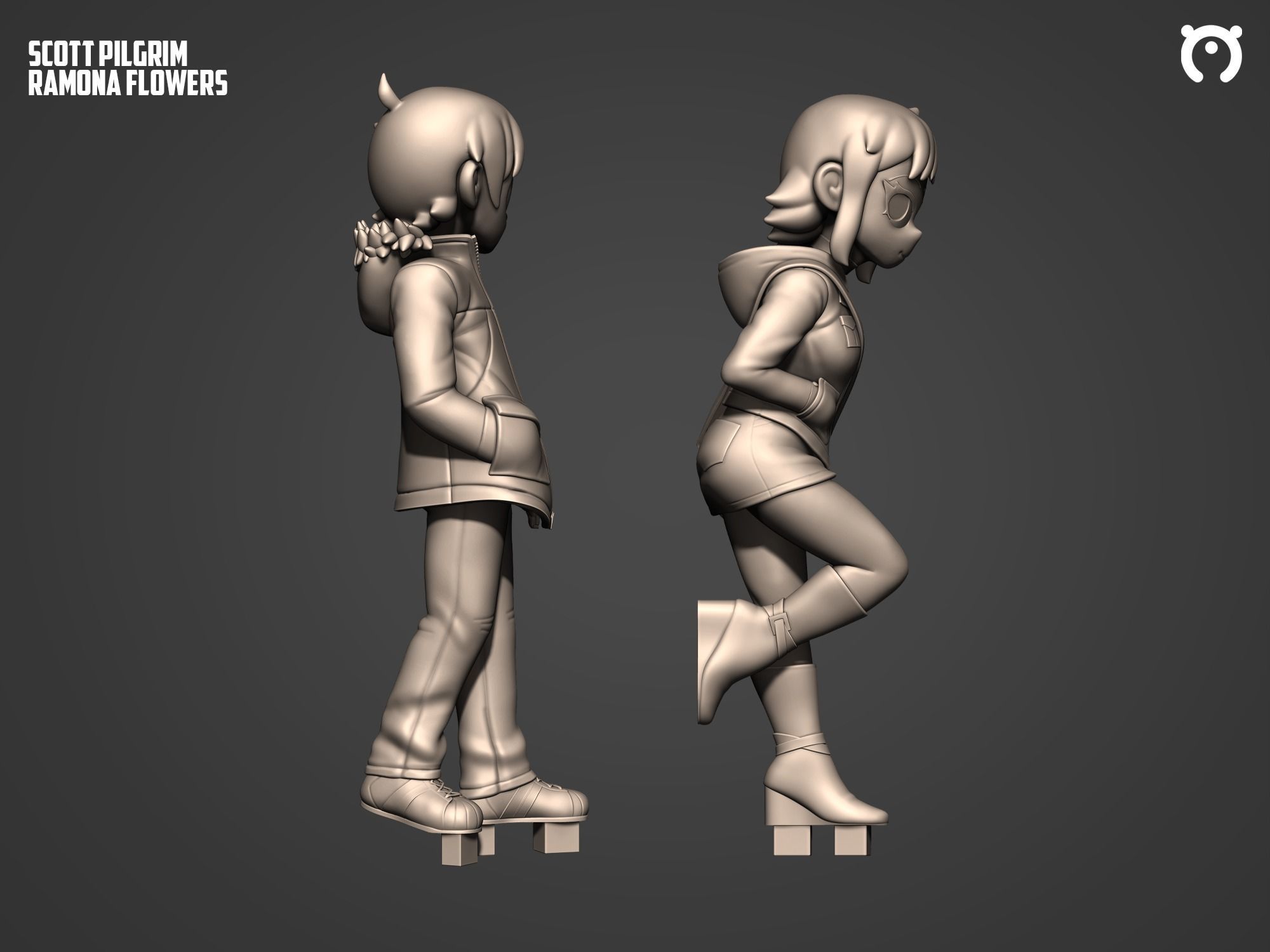 Scott Pilgrim 3D print model_5