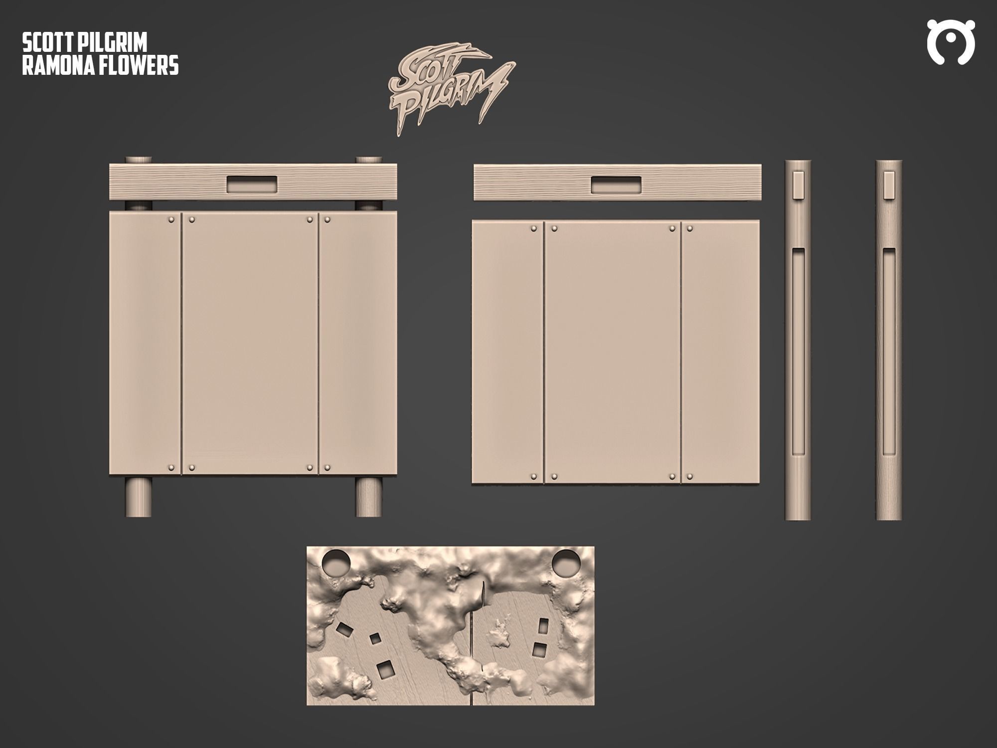 Scott Pilgrim 3D print model_10