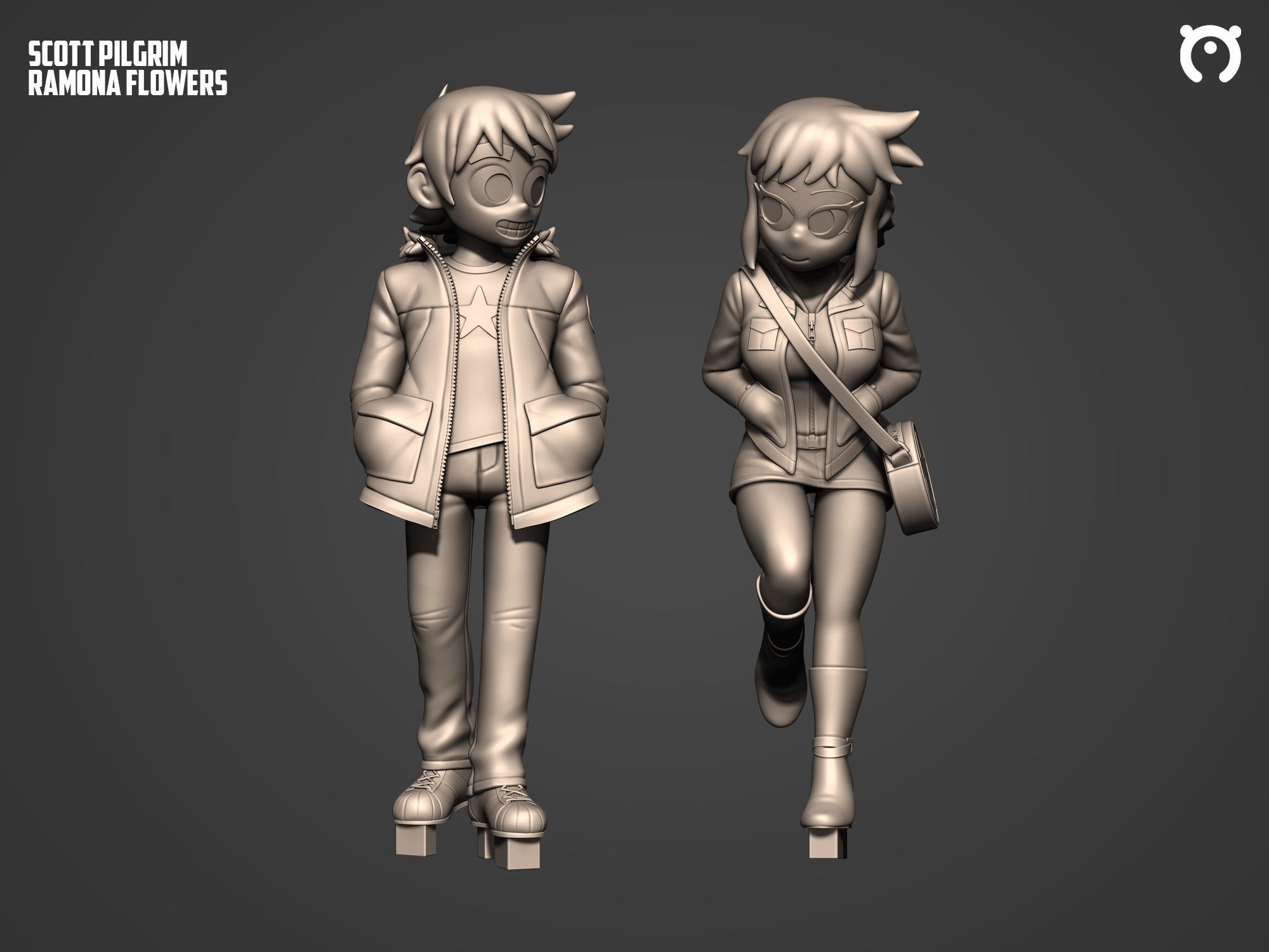 Scott Pilgrim 3D print model_2