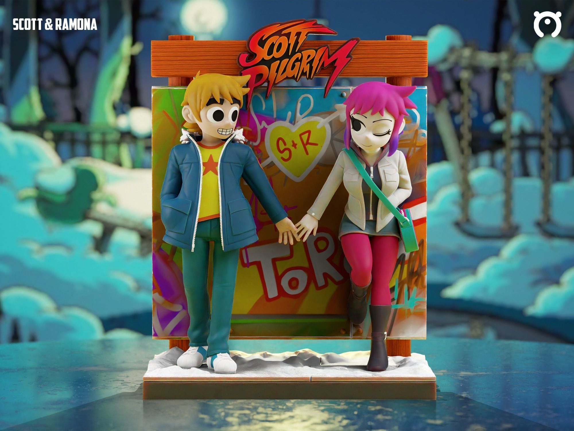 Scott Pilgrim 3D print model_1