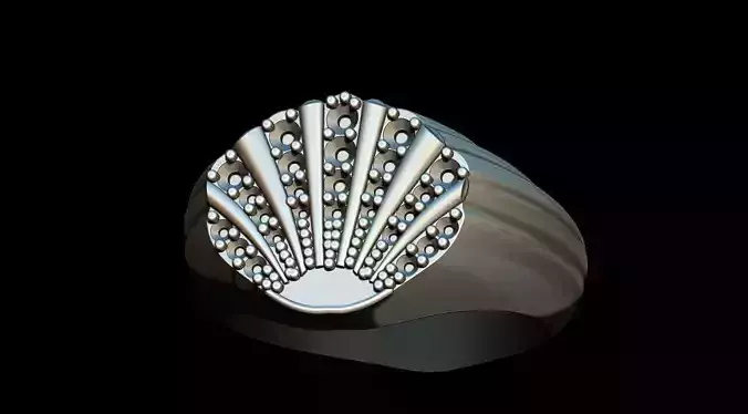 Seashell ring