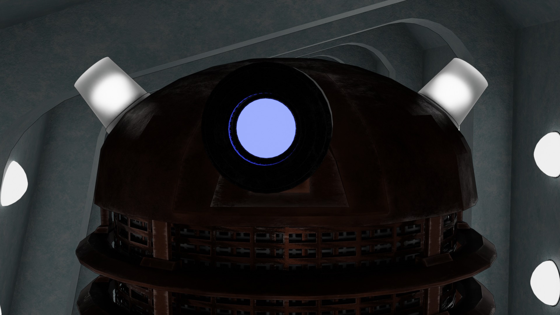 High Res Modern Dalek ready for Animation 3D model_9