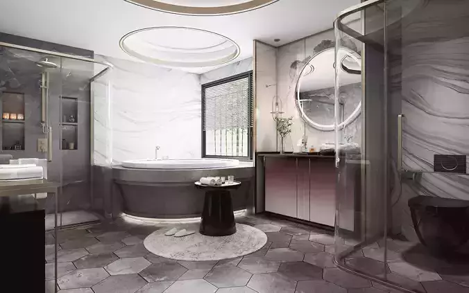 Chinese New bathroom style