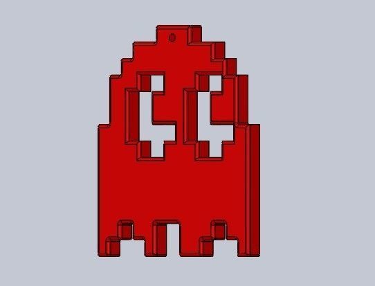 christmas ornaments pacman 3D print model_17