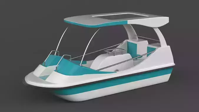 Fiberglass Pedal Boat