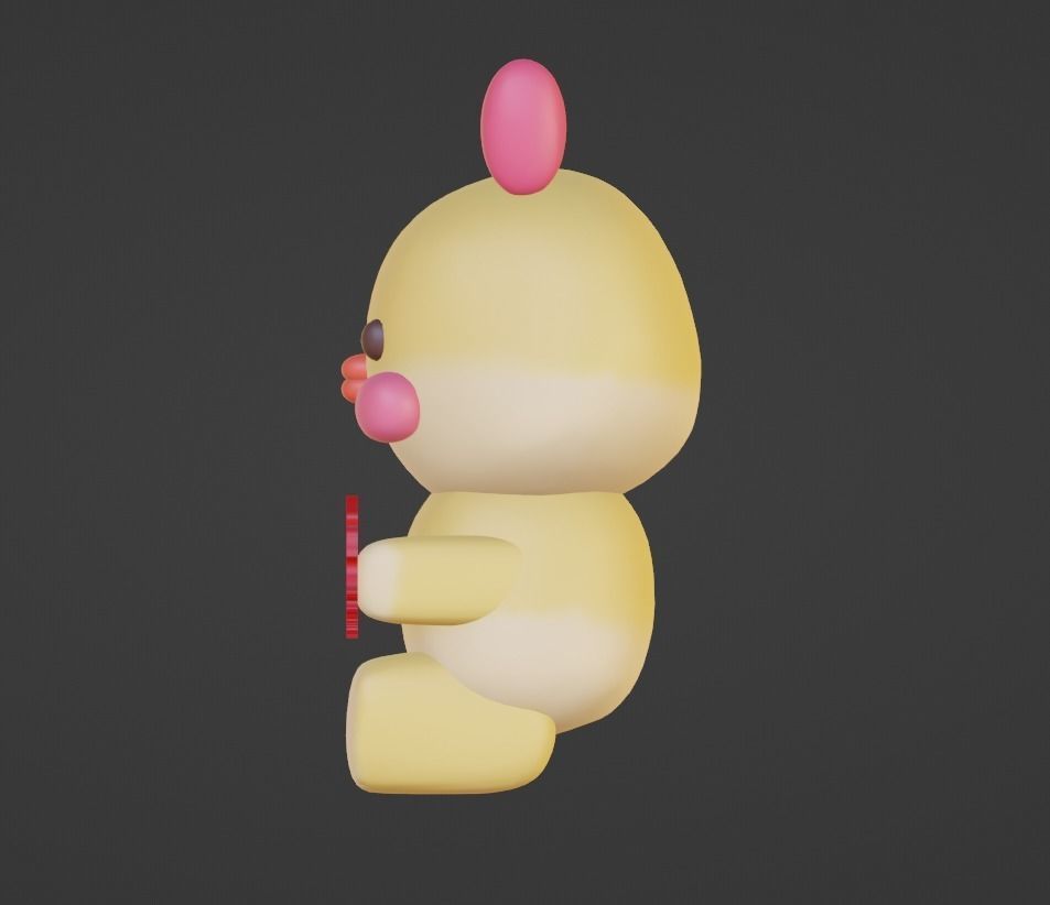 DUCK X-mas 3D model_2