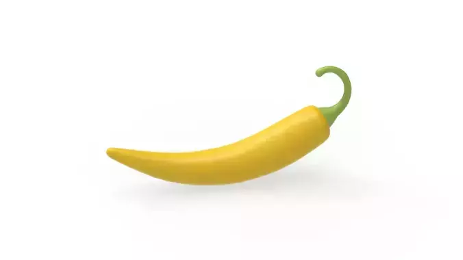 Chili Pepper v003 Low-poly 3D model