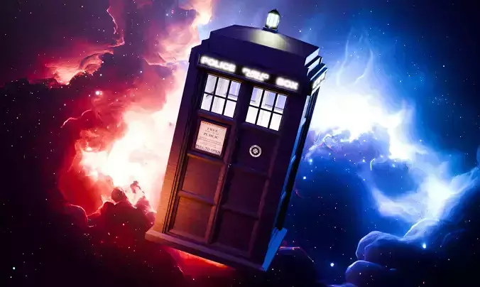 TARDIS - 11th Doctor Model 3D model