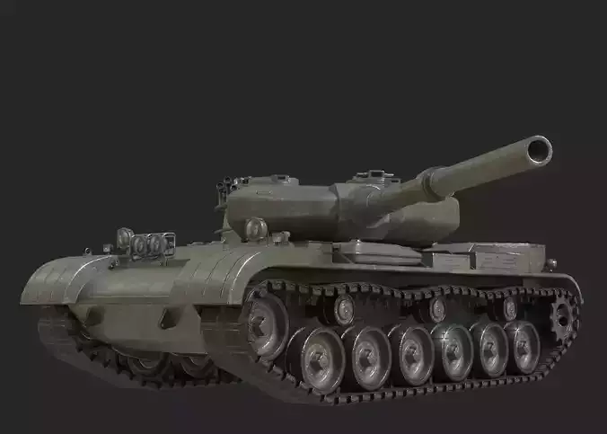 3 coatings of PLA Army WZ1224 Main Battle Tank MBT