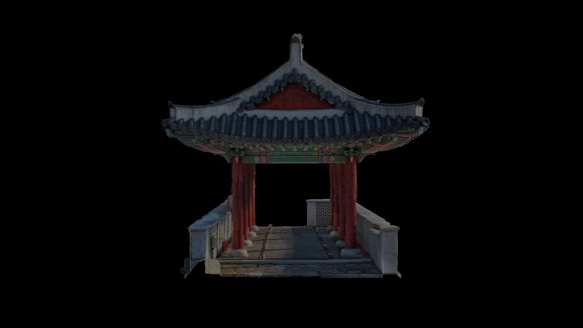 Miryang Eupseong Fortress 3D model_4