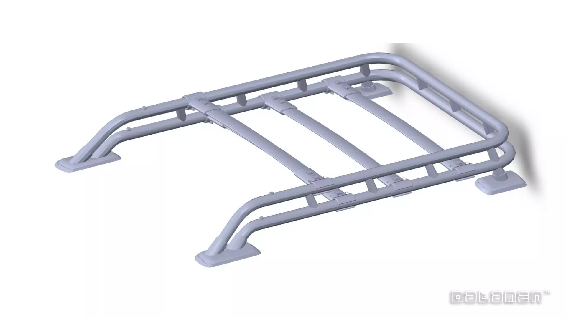 2019 Toyota 4Runner TRD Pro Genuine OEM Roof Rack 3D model