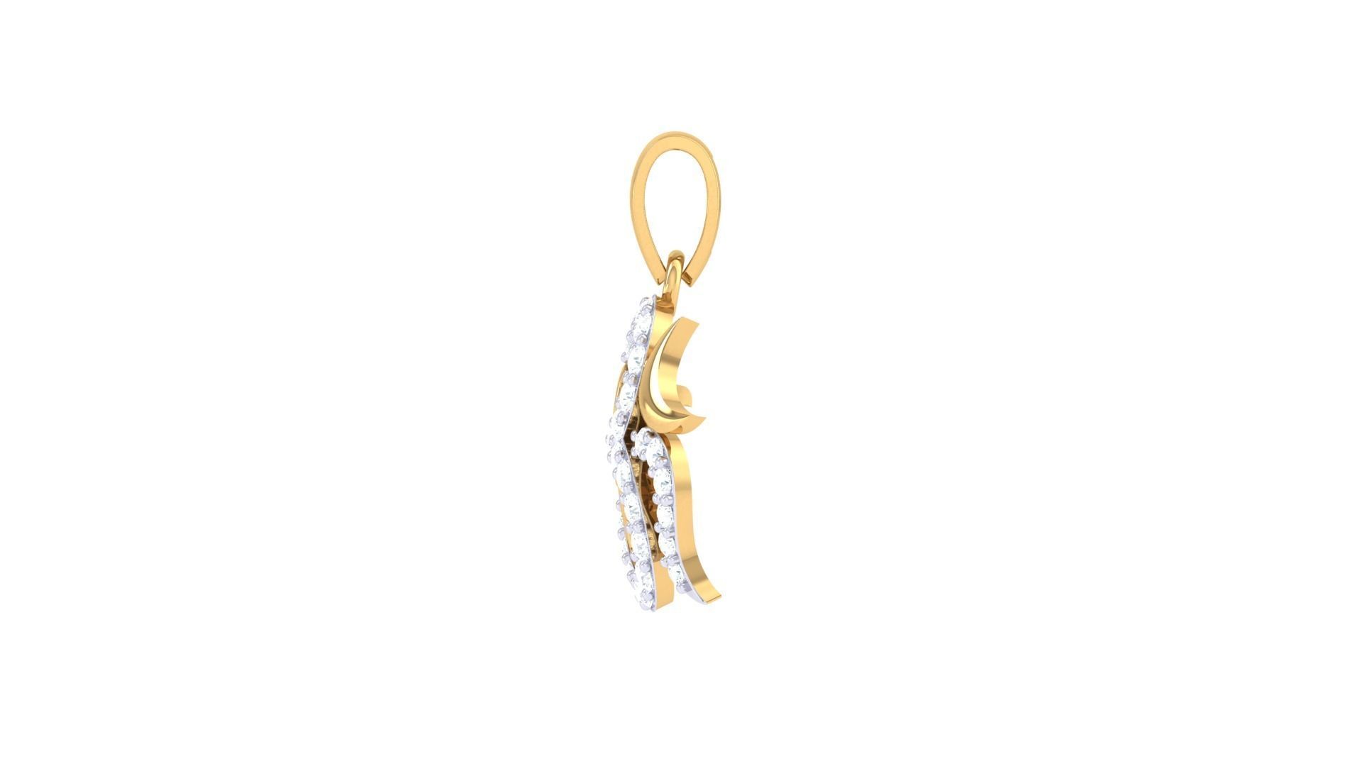 Shree Ram Pendant 3D print model_11
