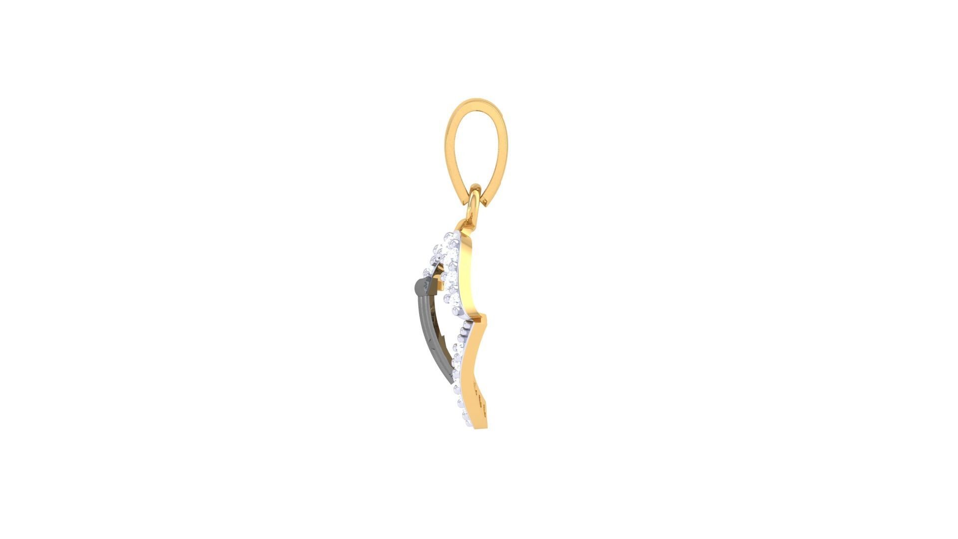 Shree Ram Pendant 3D print model_10