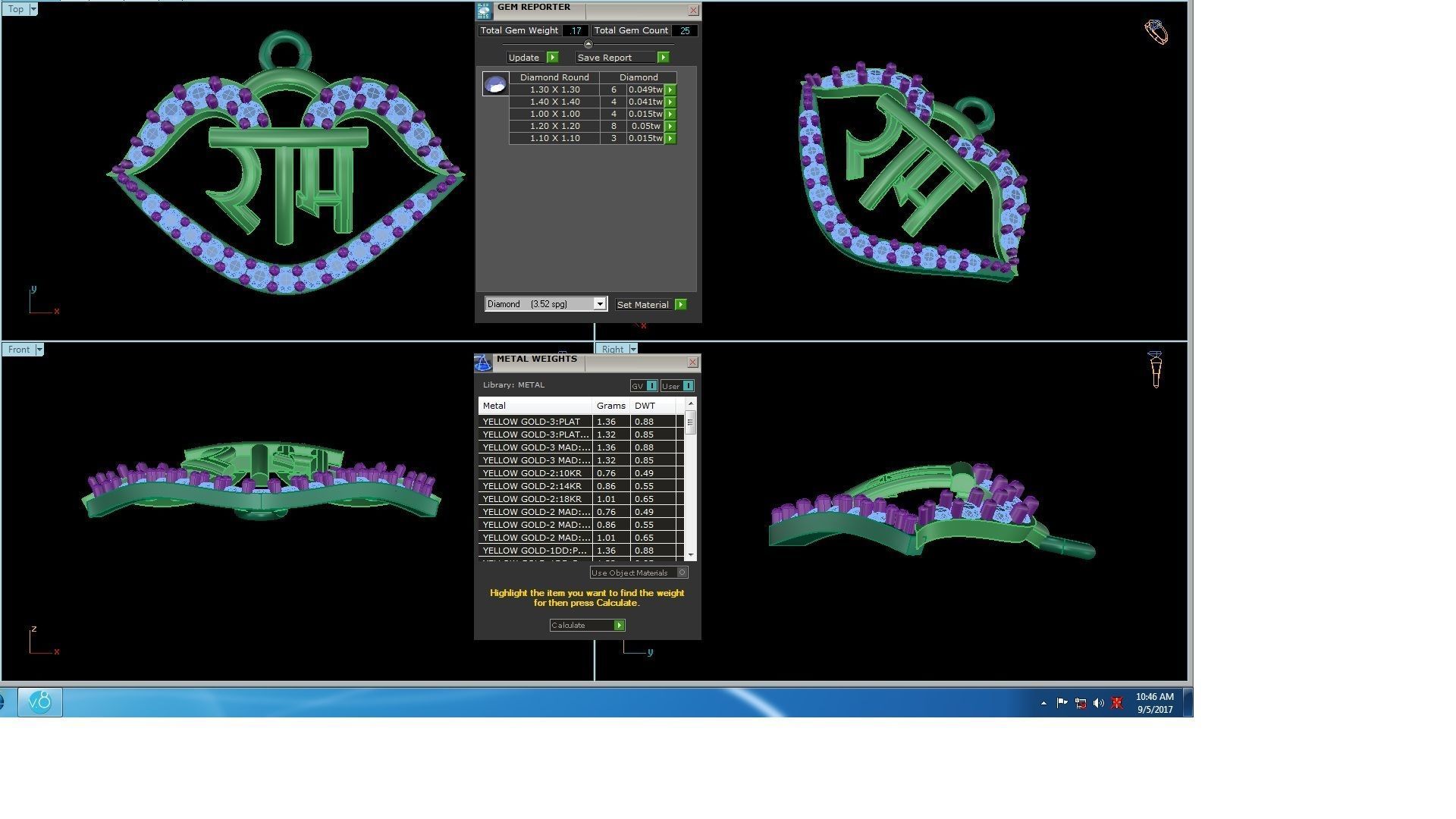 Shree Ram Pendant 3D print model_6