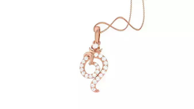 Spiritual Om Pendant 3D print model