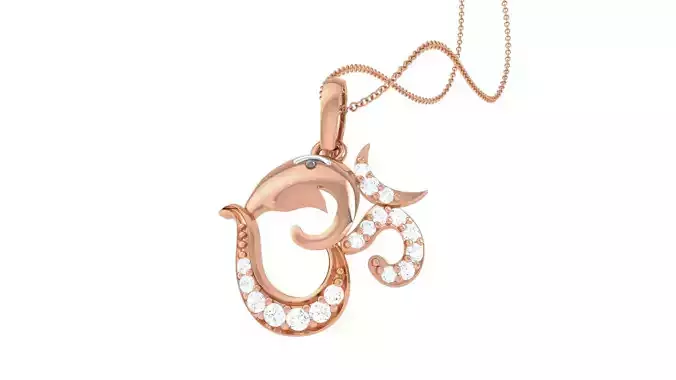 Spiritual Oum Pendant 3D print model