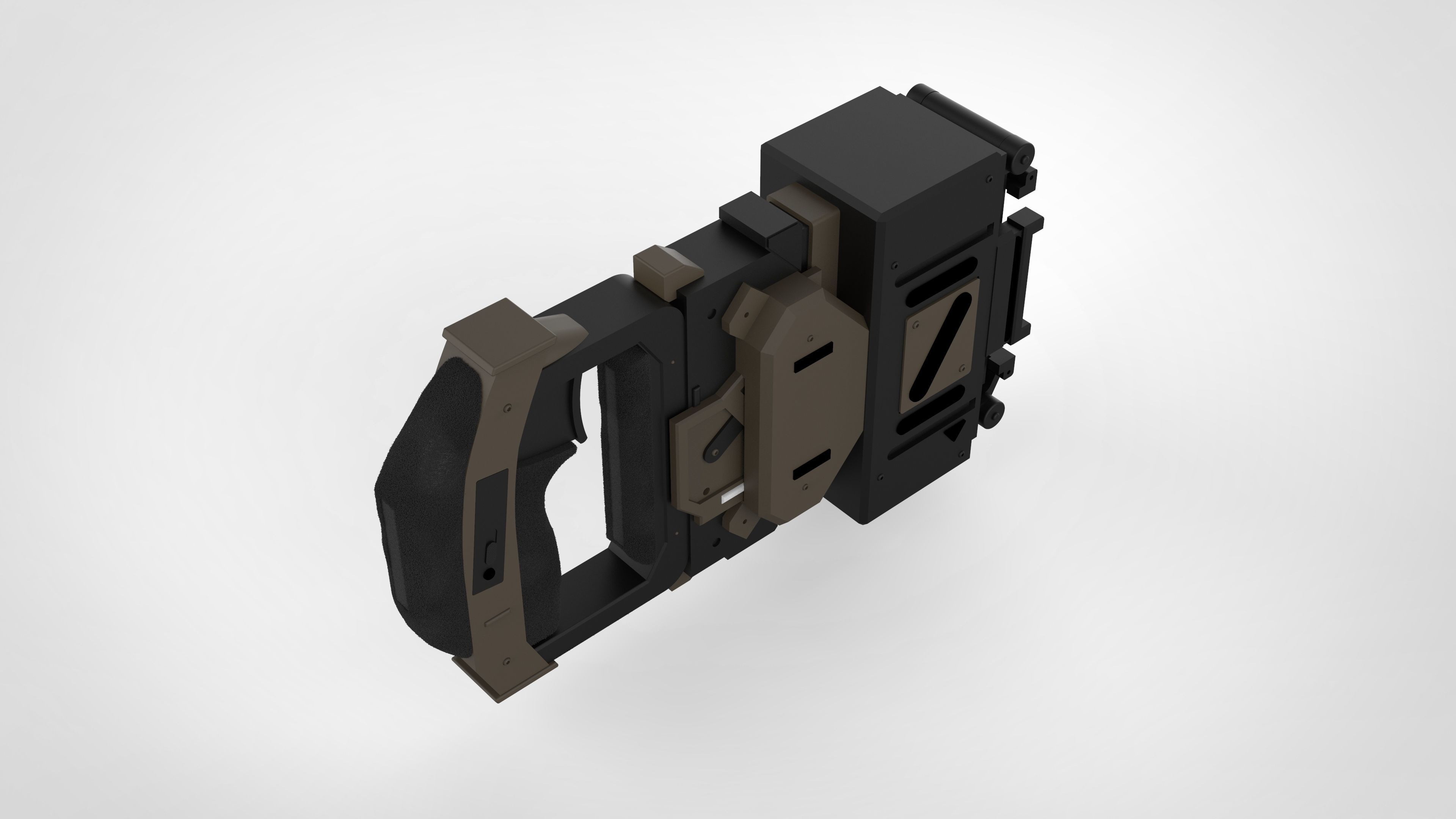 Grappling from video game Batman The Telltale Series 3D print model_23