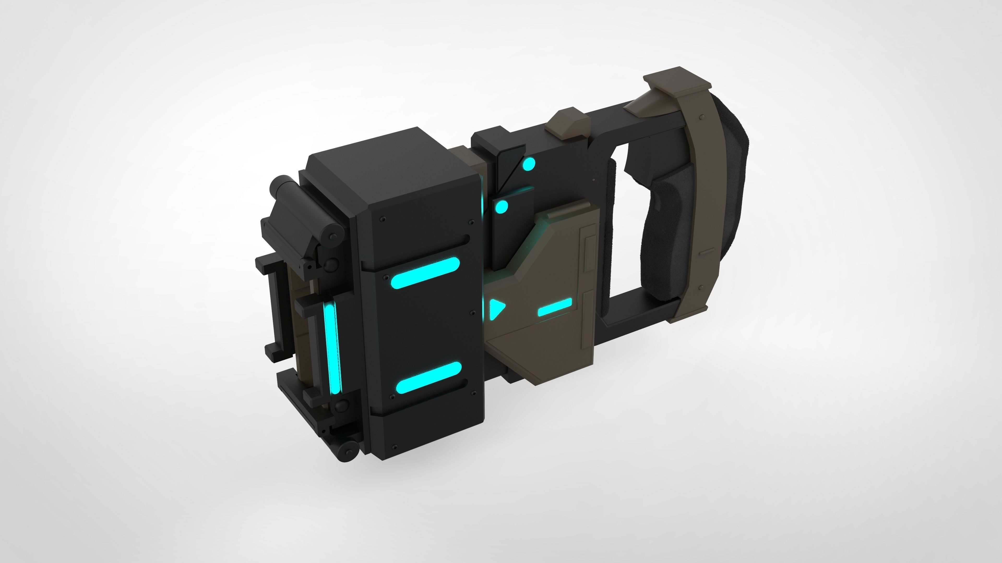 Grappling from video game Batman The Telltale Series 3D print model_5