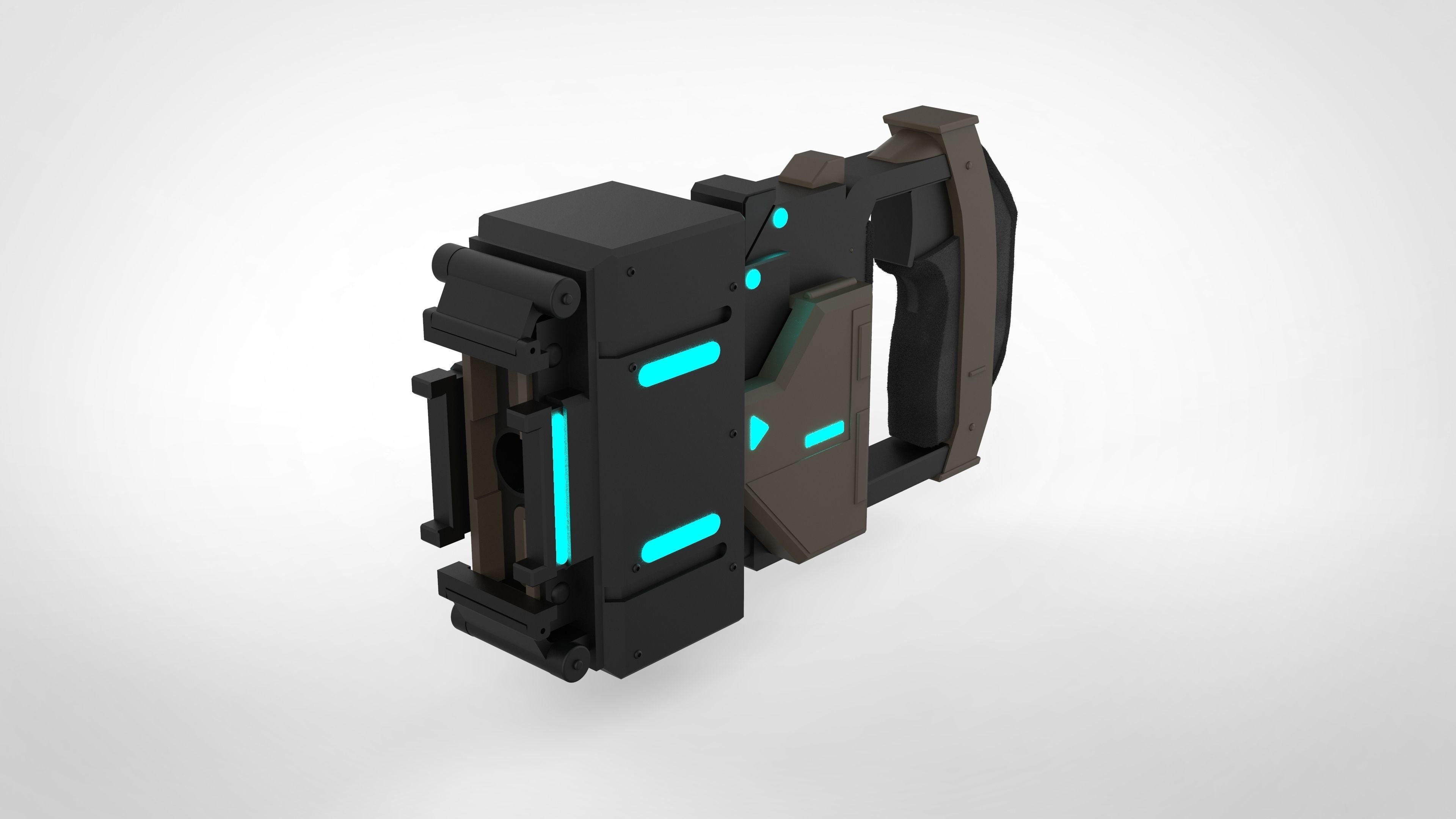 Grappling from video game Batman The Telltale Series 3D print model_4