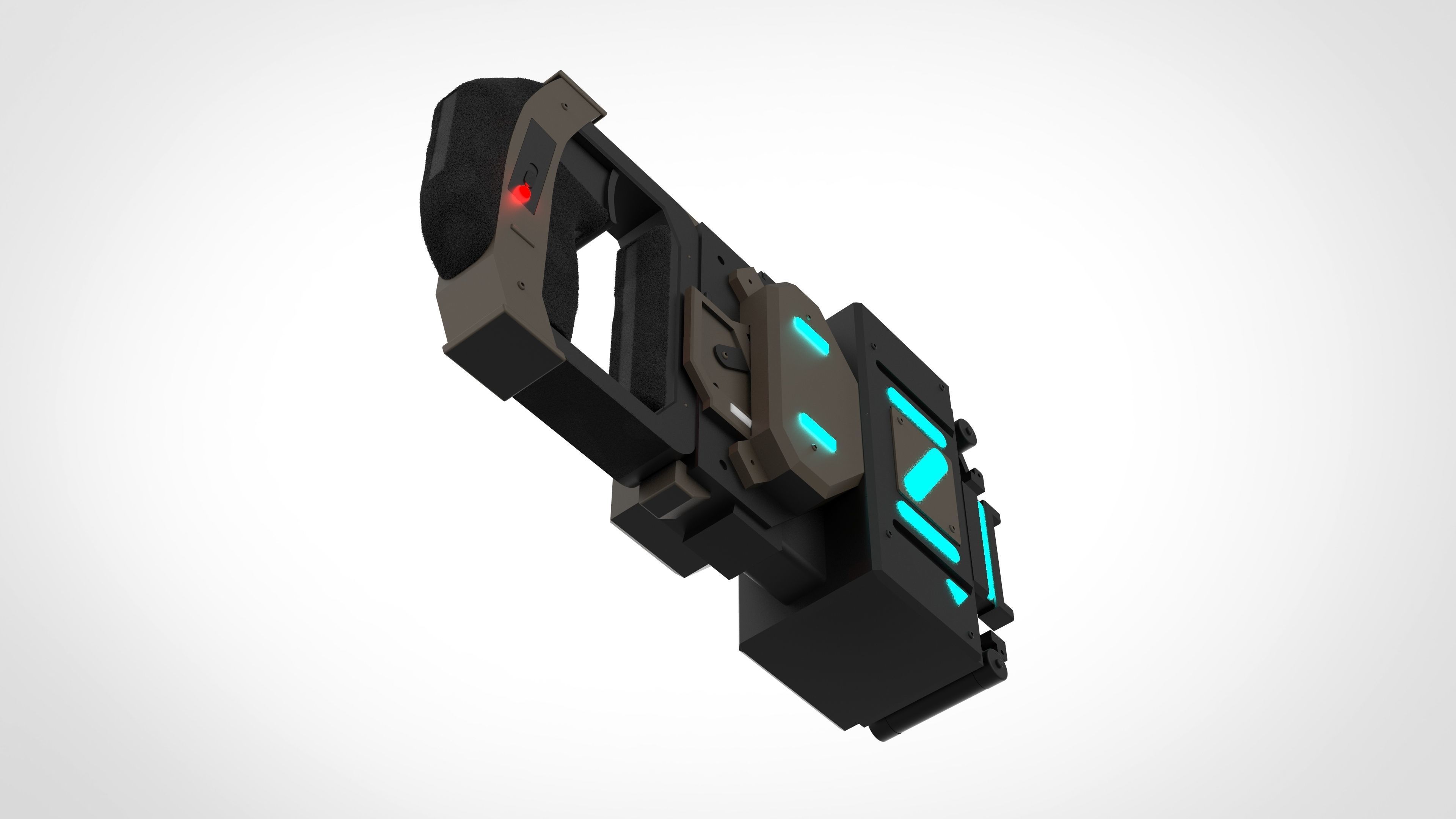 Grappling from video game Batman The Telltale Series 3D print model_11