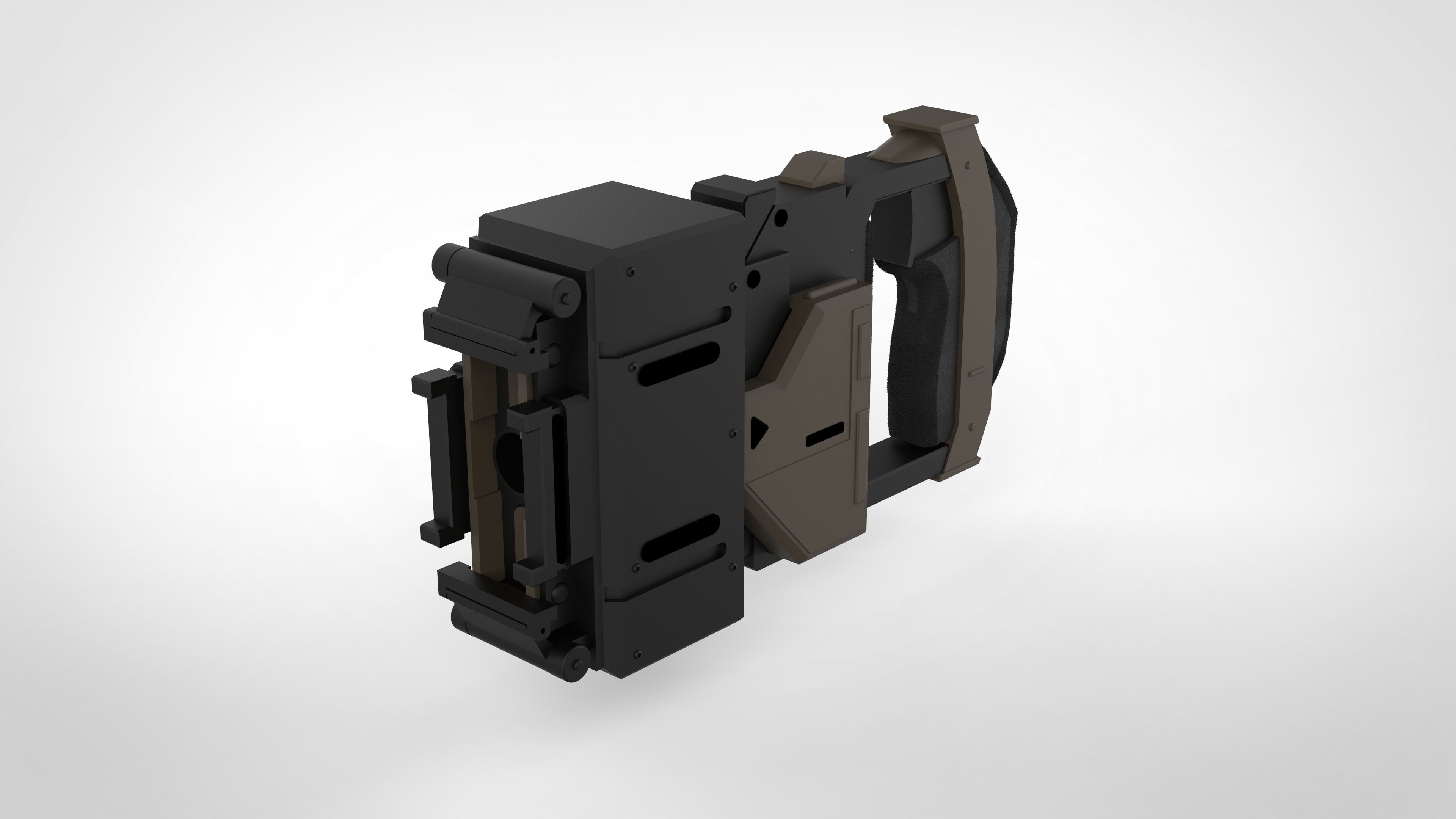 Grappling from video game Batman The Telltale Series 3D print model_17