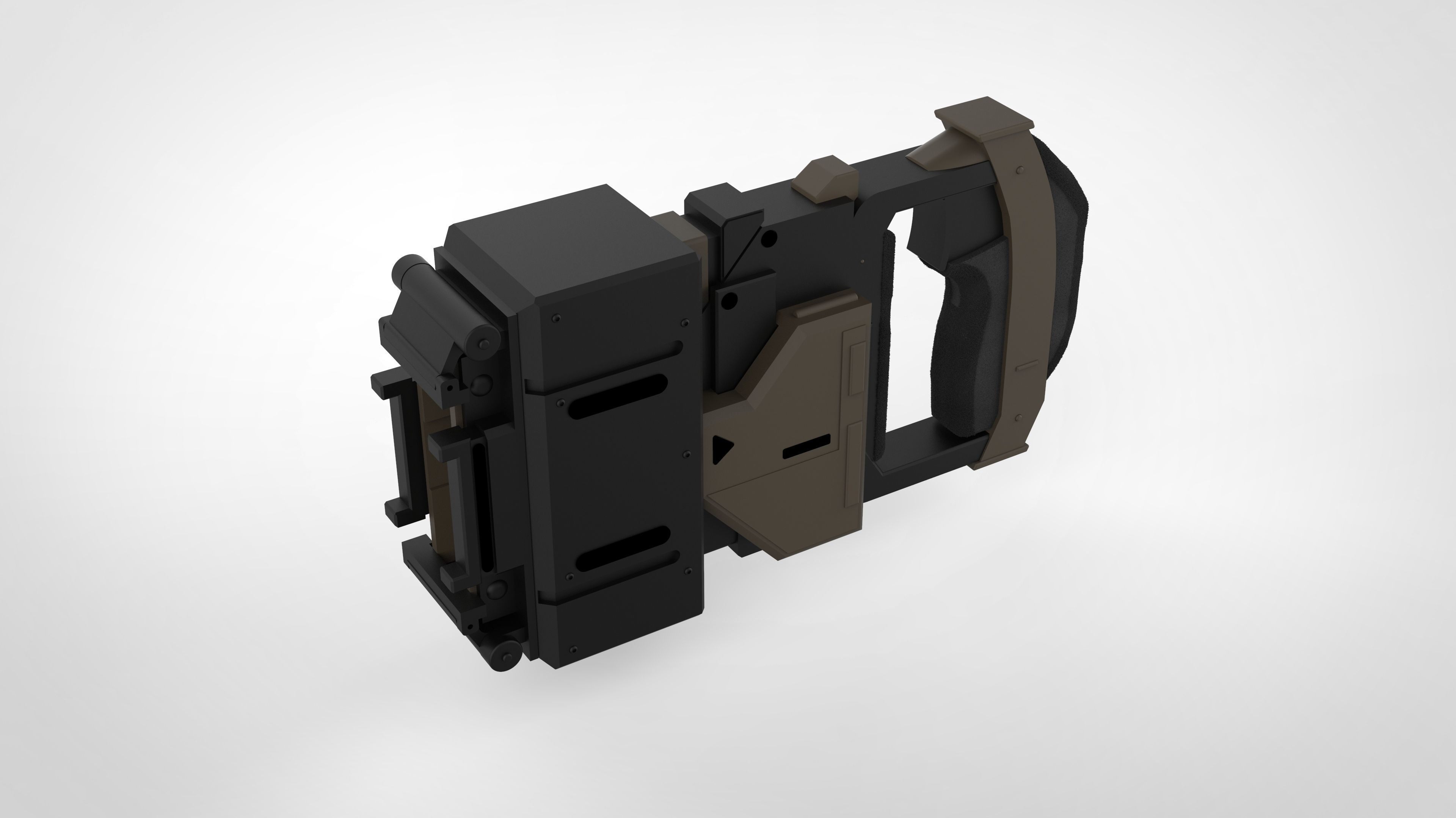 Grappling from video game Batman The Telltale Series 3D print model_18