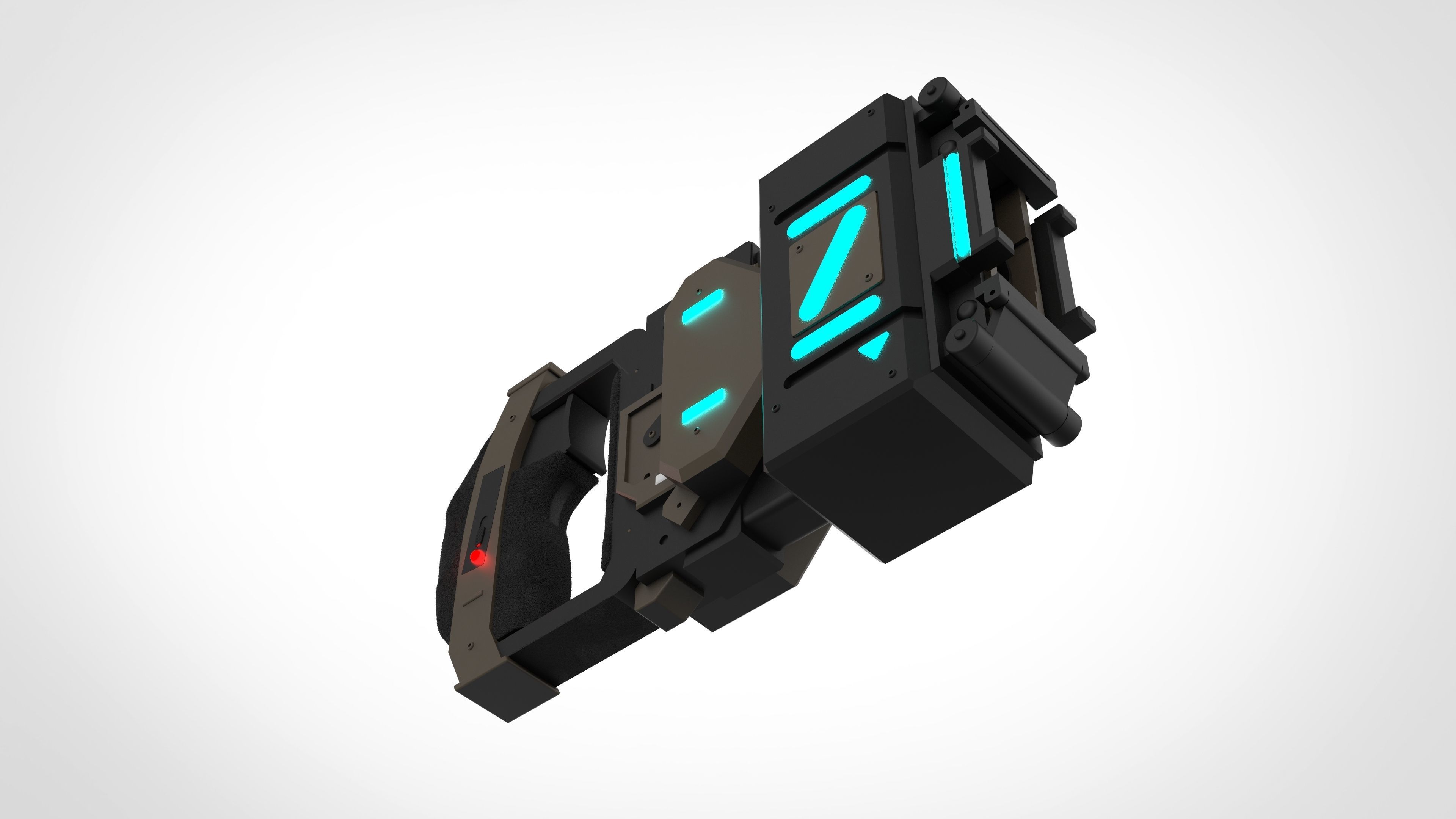 Grappling from video game Batman The Telltale Series 3D print model_9