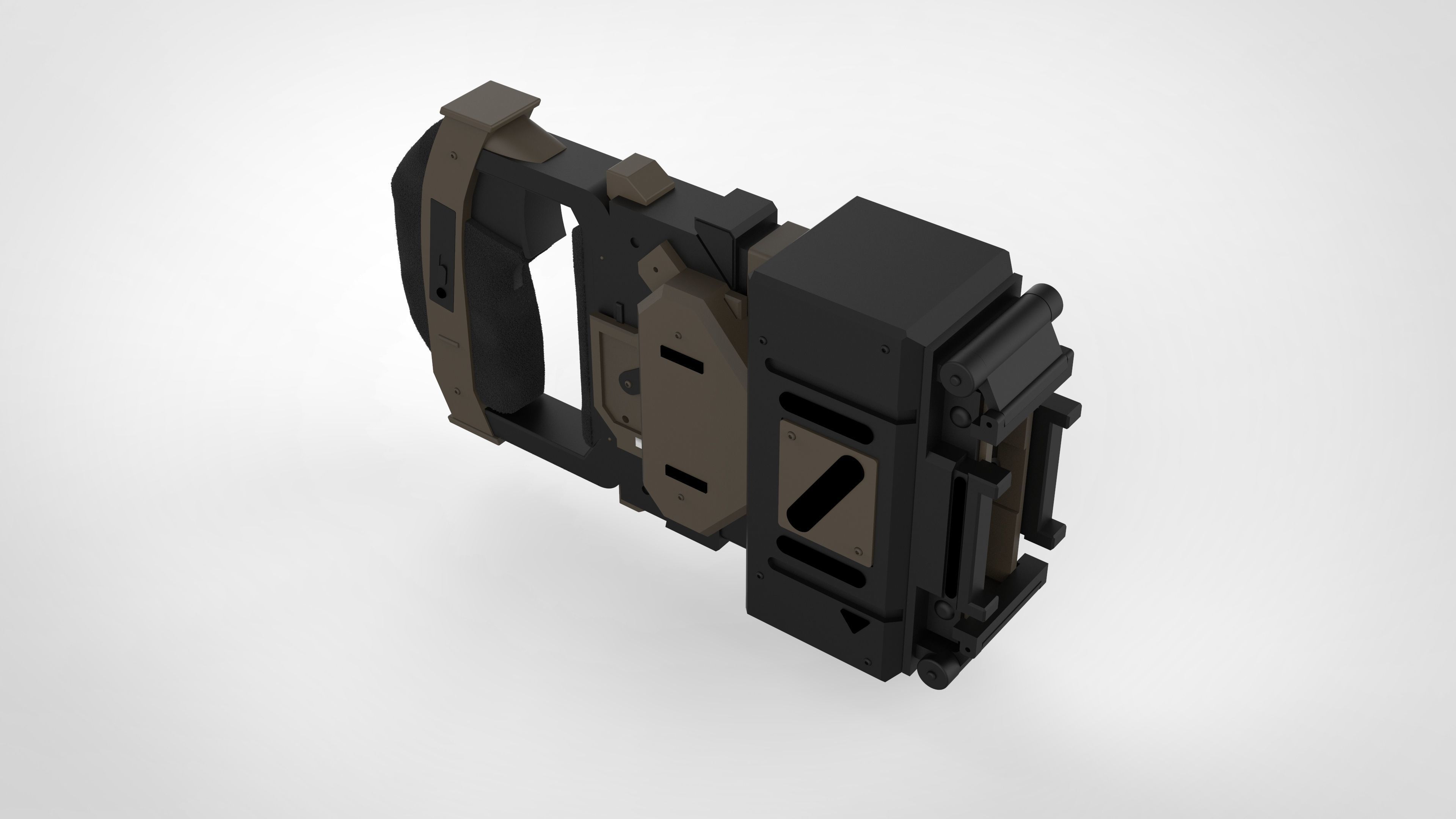 Grappling from video game Batman The Telltale Series 3D print model_13