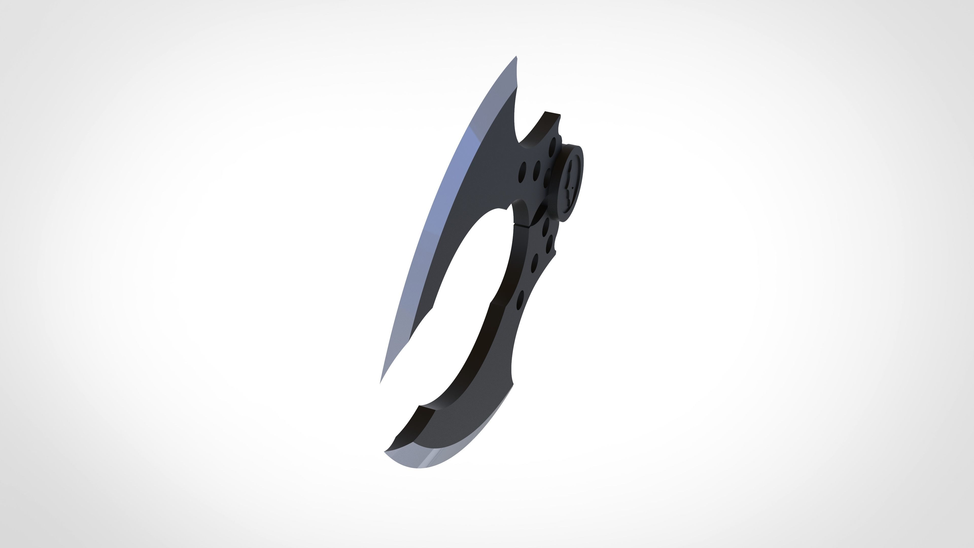 Batarang from the Video Game Batman Arkham City 3D print model_15