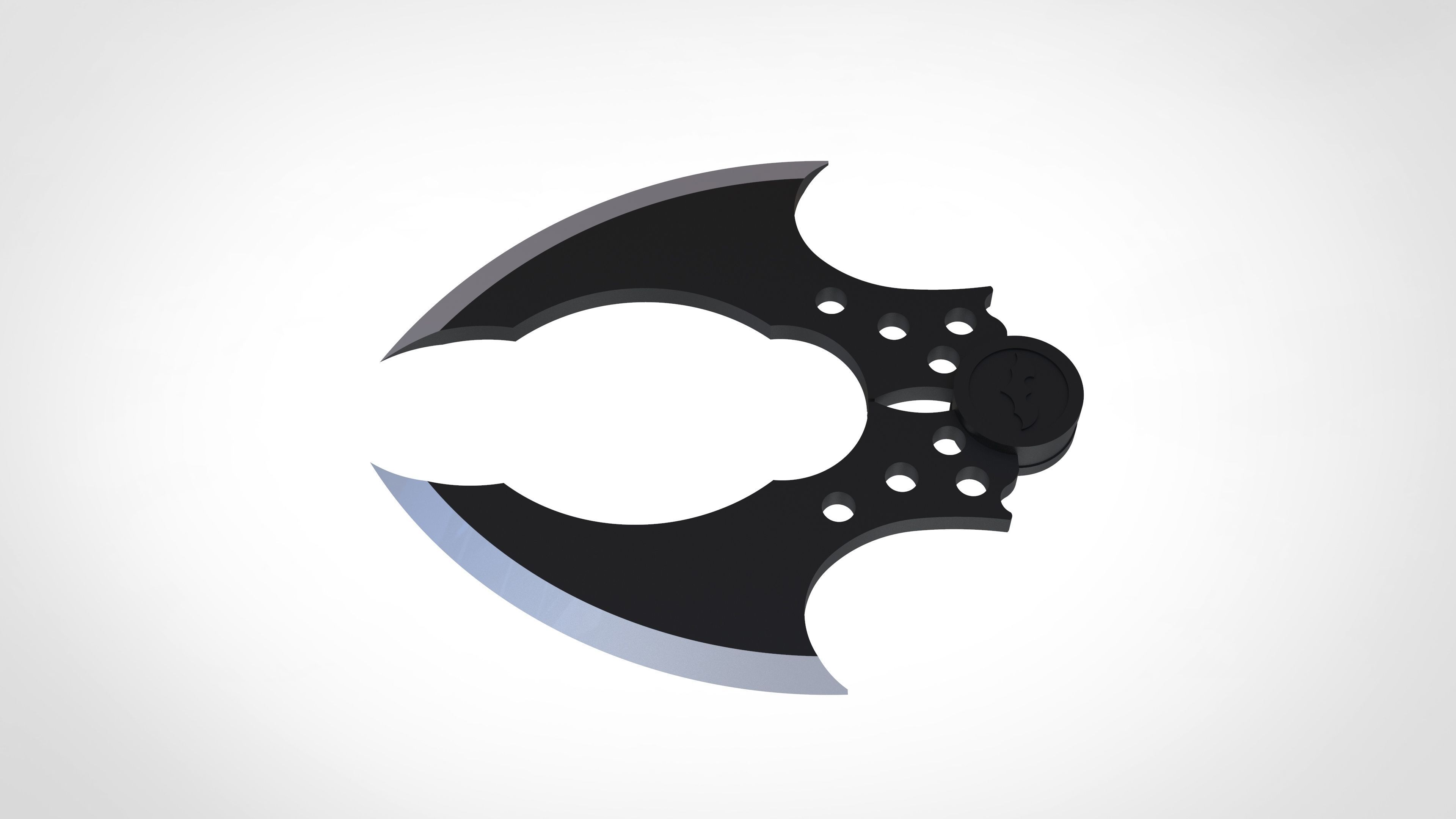 Batarang from the Video Game Batman Arkham City 3D print model_18