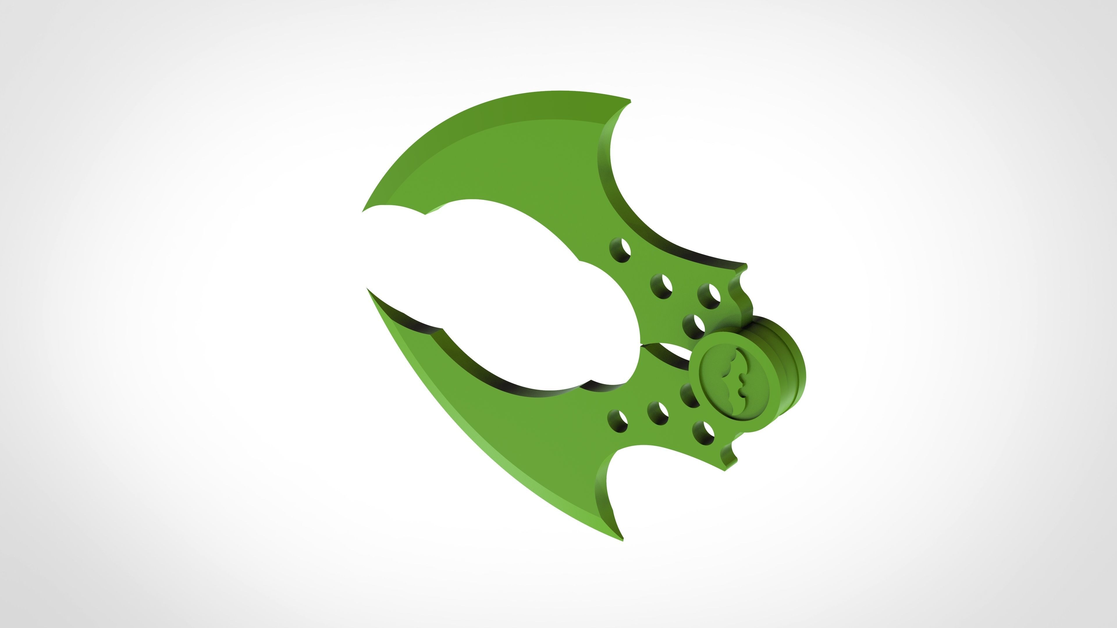 Batarang from the Video Game Batman Arkham City 3D print model_39