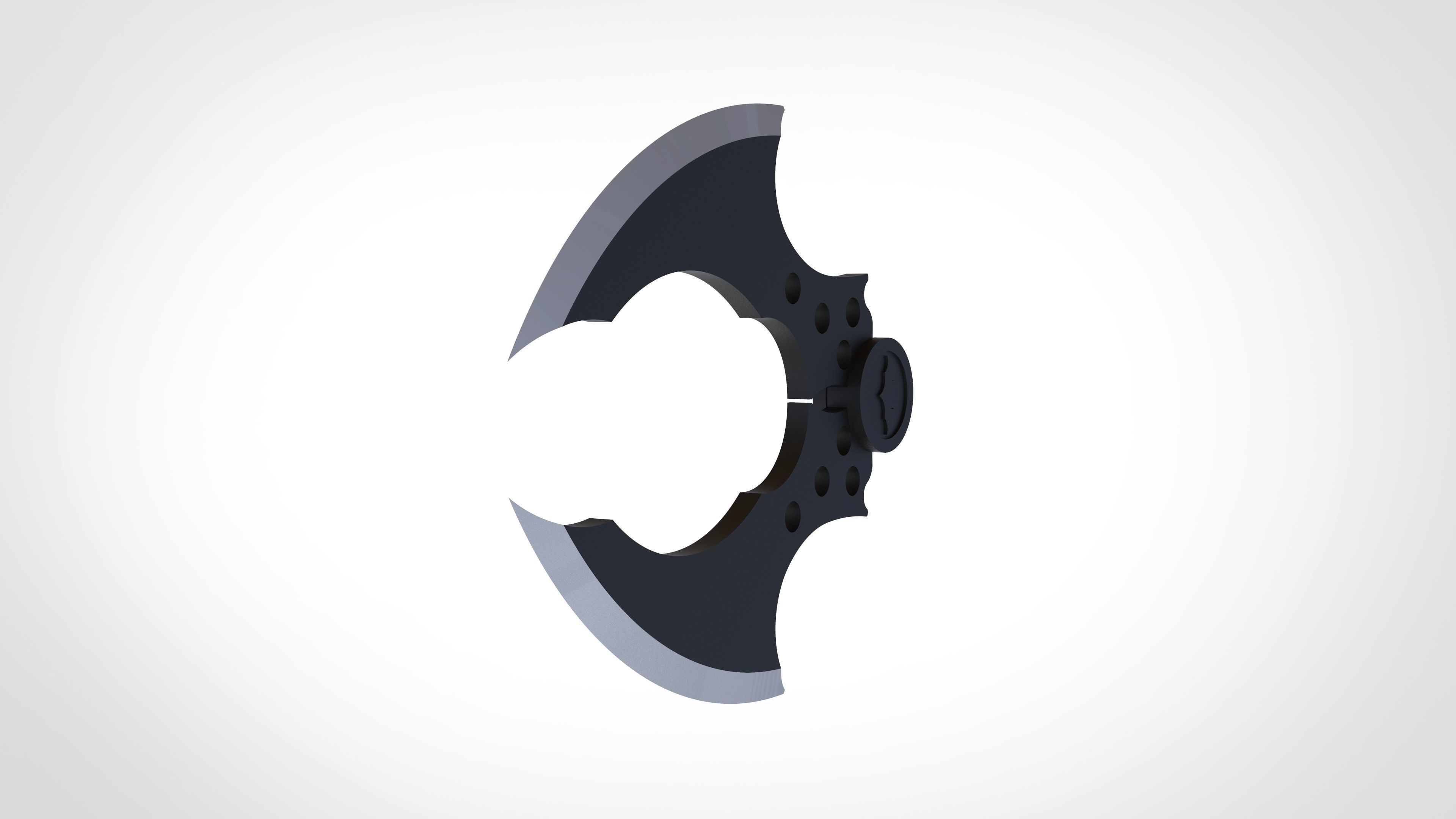 Batarang from the Video Game Batman Arkham City 3D print model_22