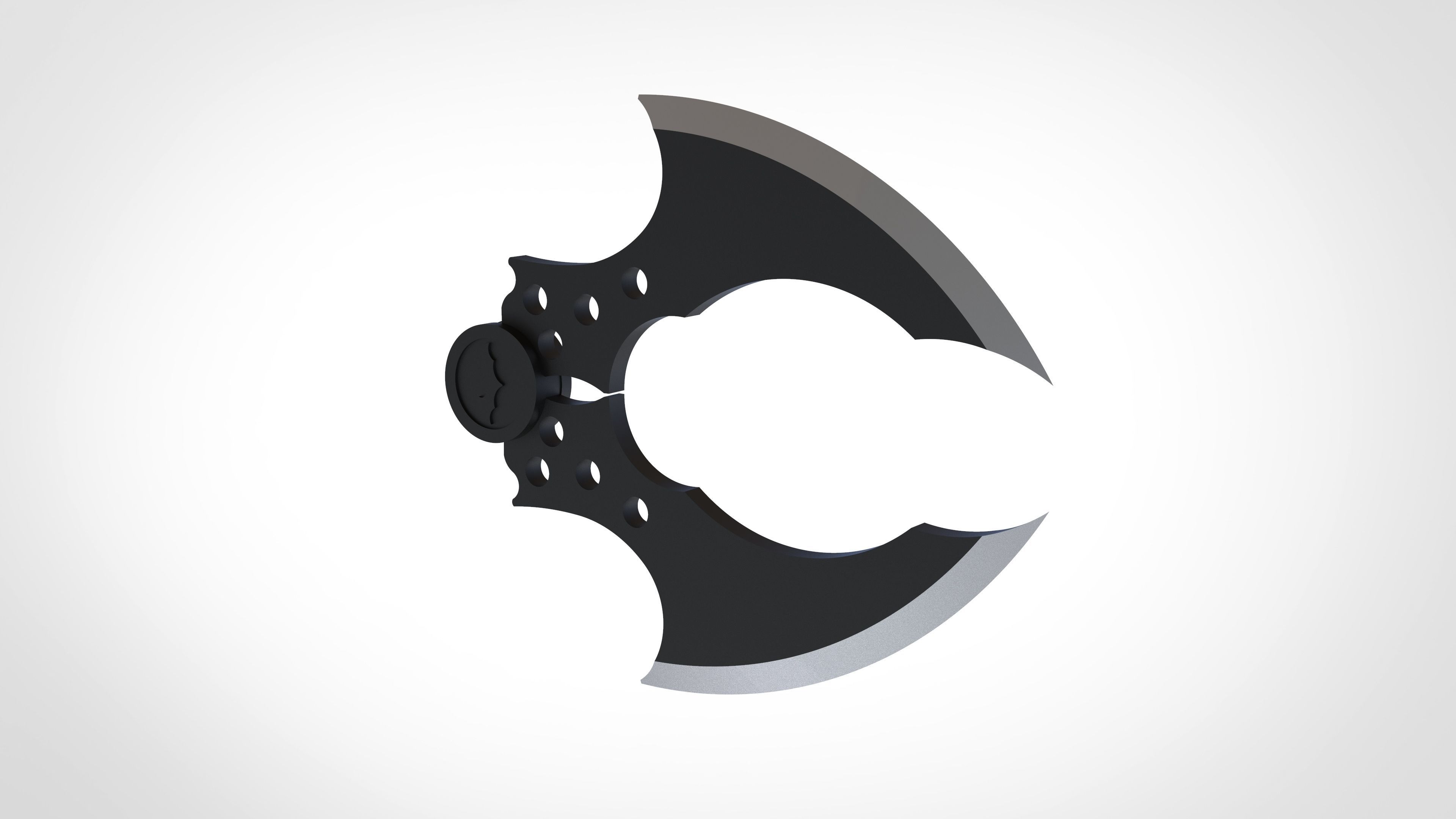 Batarang from the Video Game Batman Arkham City 3D print model_20