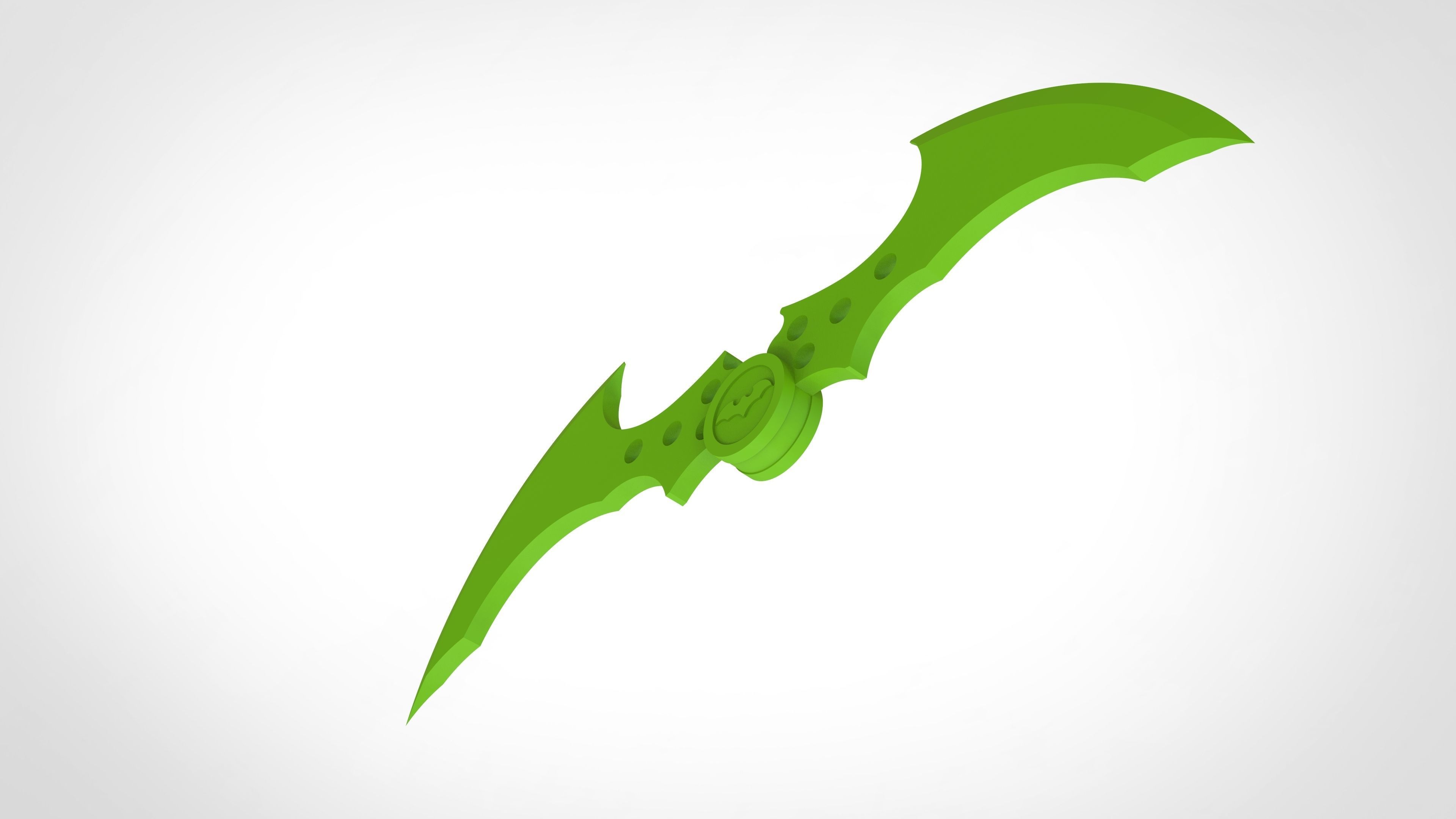 Batarang from the Video Game Batman Arkham City 3D print model_30