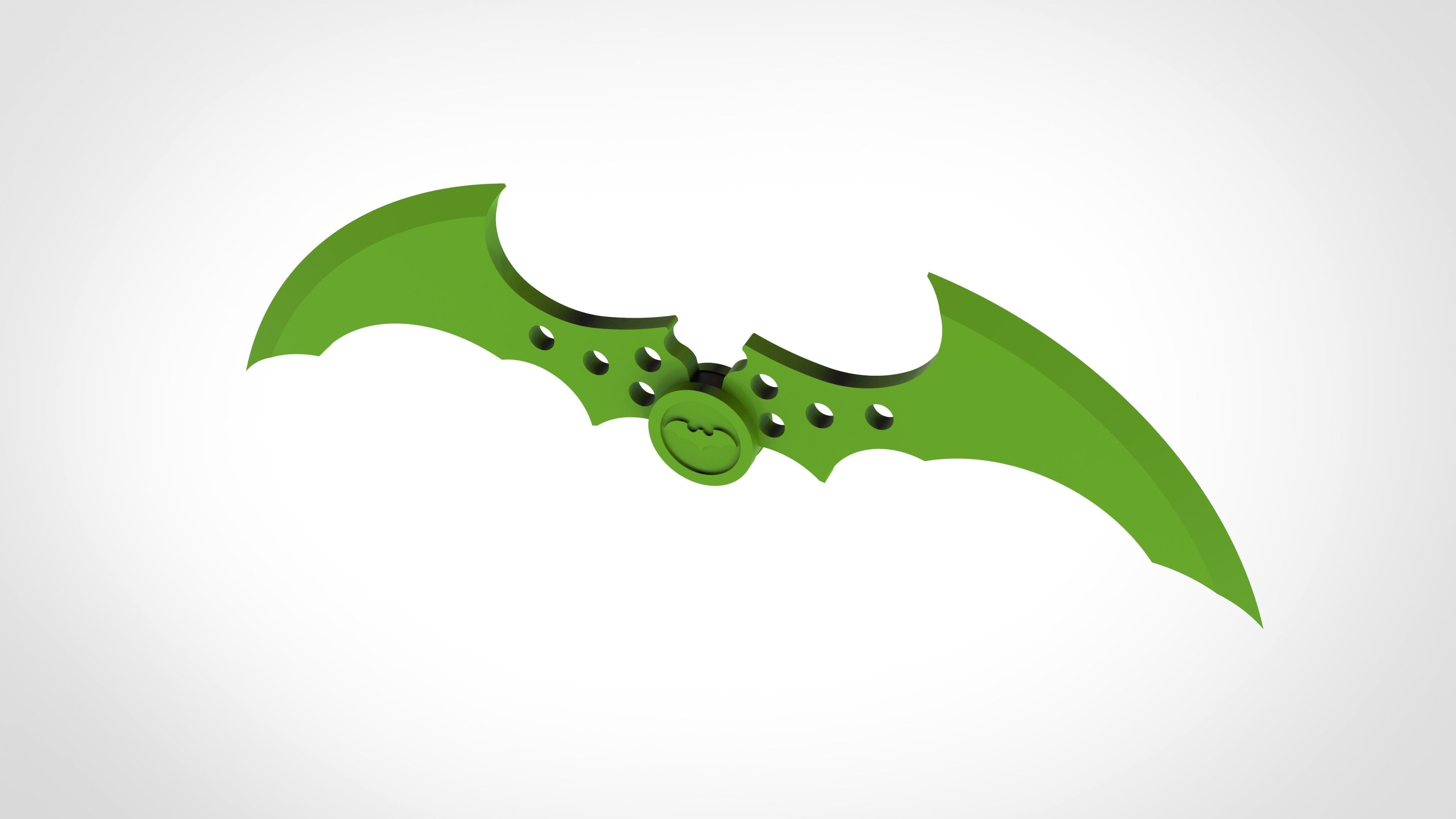 Batarang from the Video Game Batman Arkham City 3D print model_31