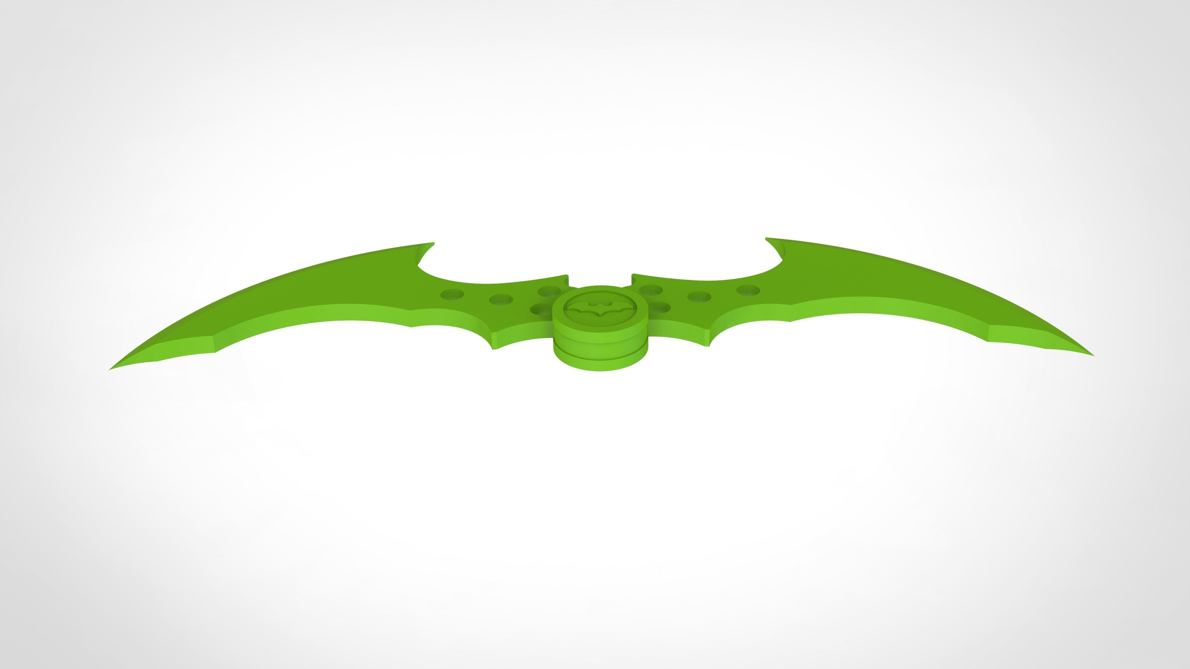 Batarang from the Video Game Batman Arkham City 3D print model_34