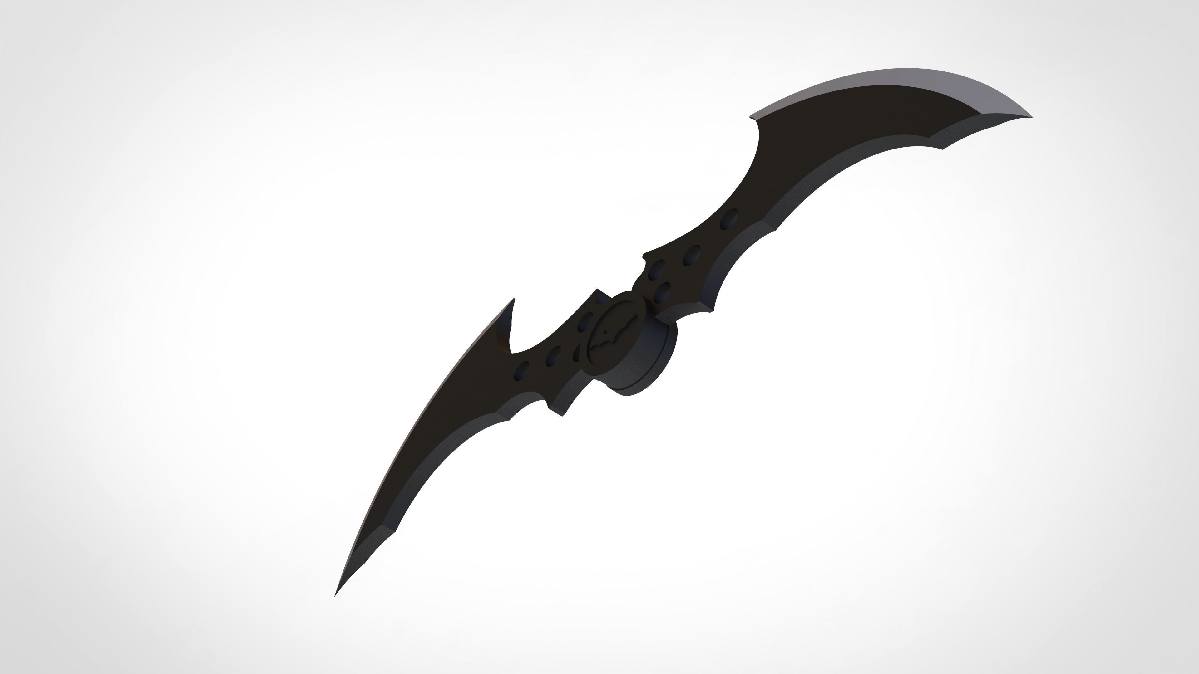 Batarang from the Video Game Batman Arkham City 3D print model_3