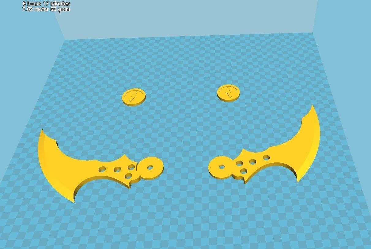 Batarang from the Video Game Batman Arkham City 3D print model_46