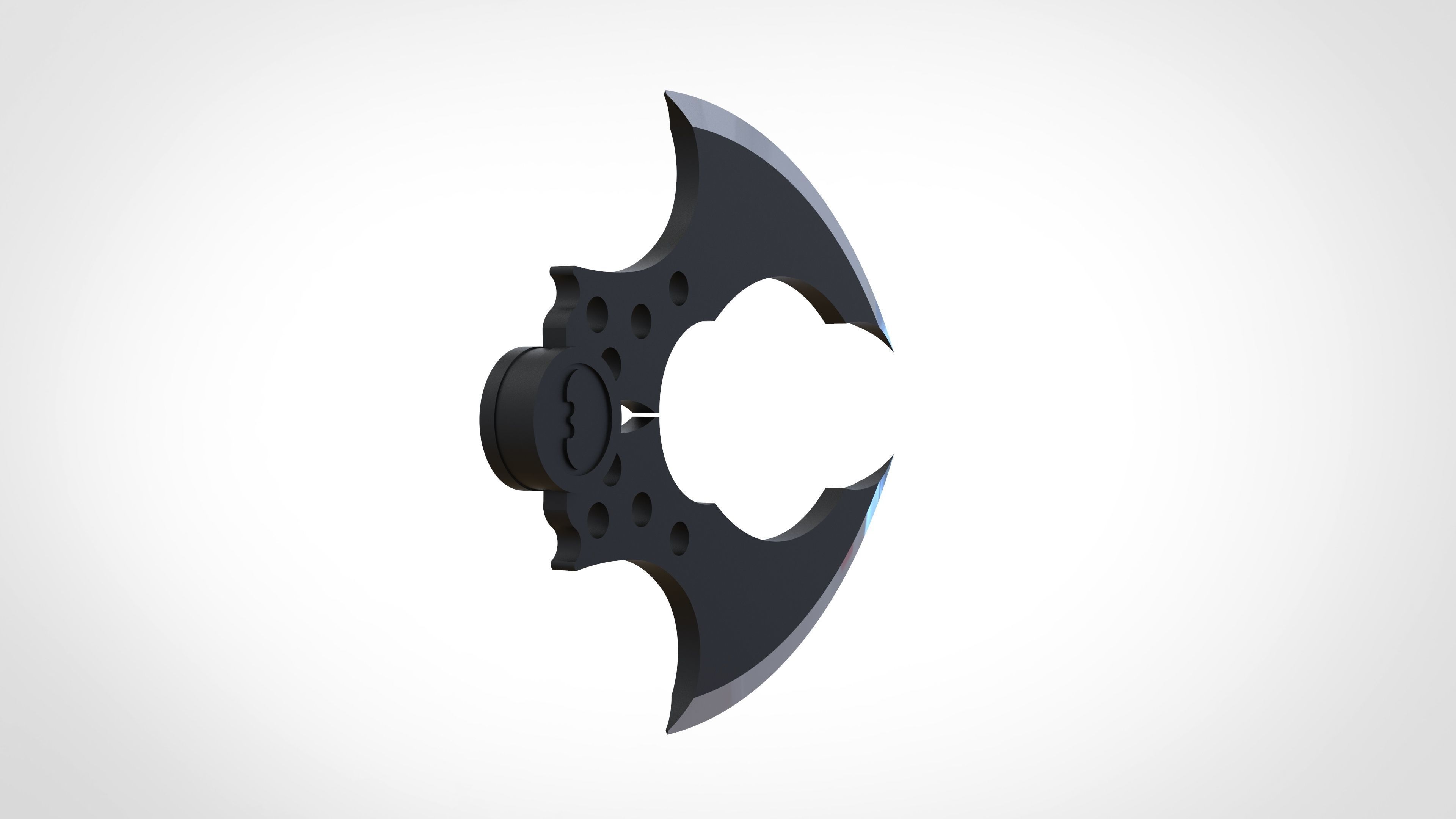 Batarang from the Video Game Batman Arkham City 3D print model_26