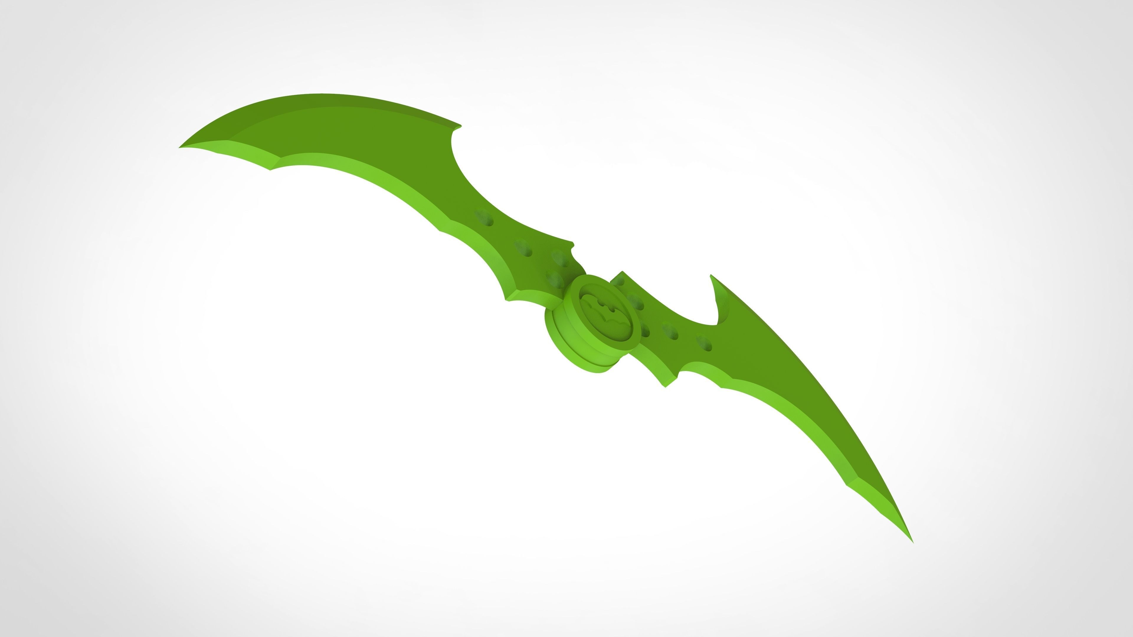 Batarang from the Video Game Batman Arkham City 3D print model_29