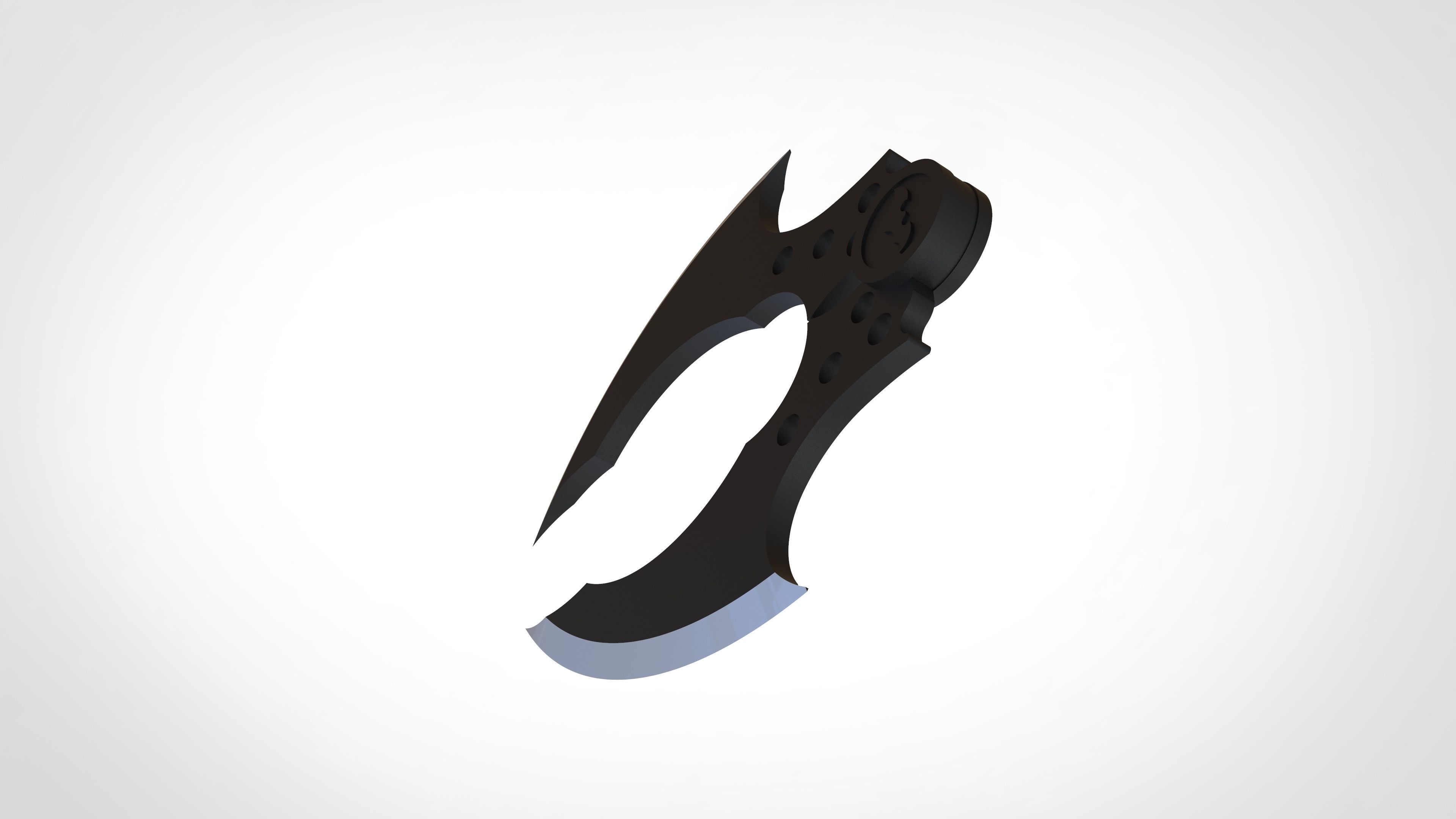 Batarang from the Video Game Batman Arkham City 3D print model_13